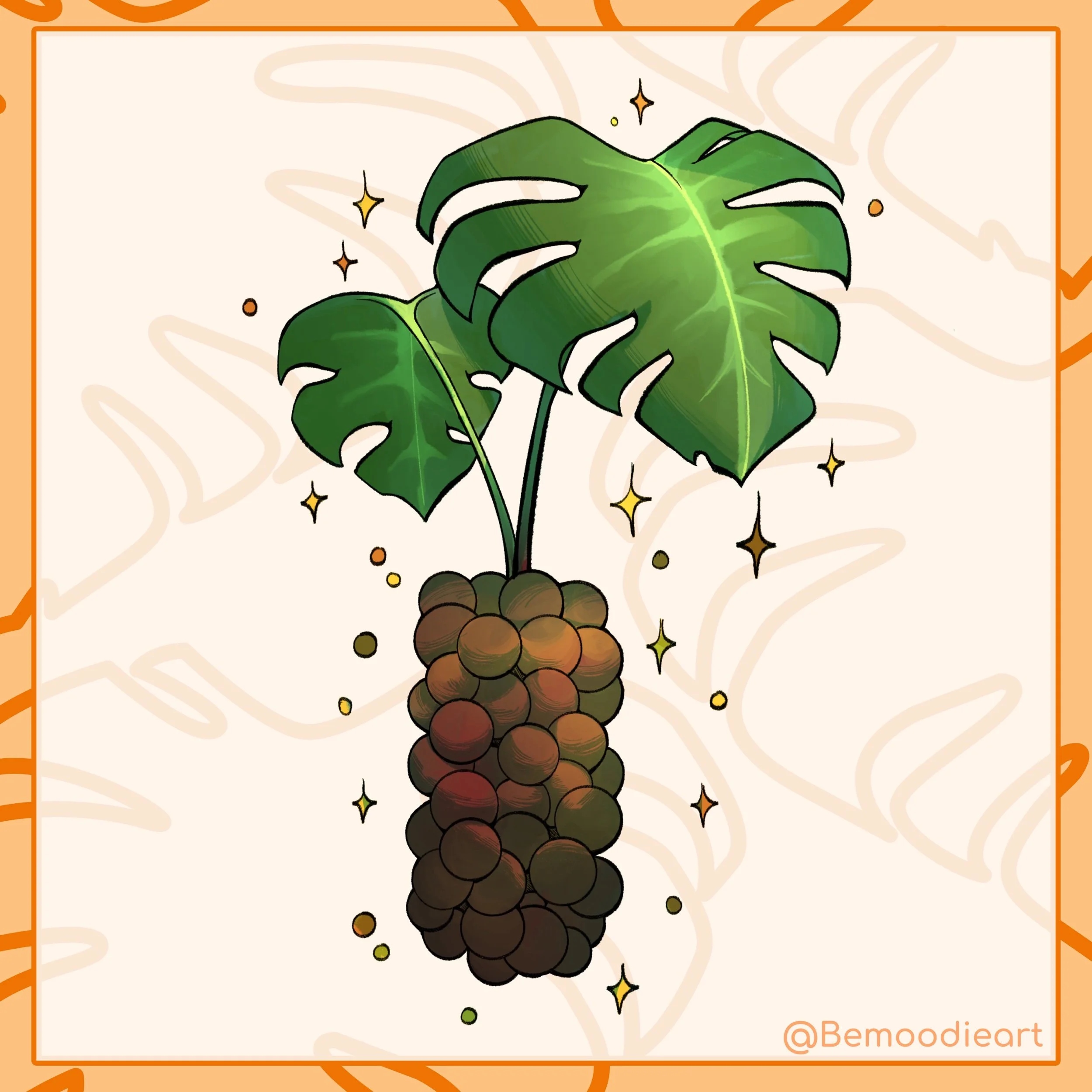 Monstera Plant in Lecca 