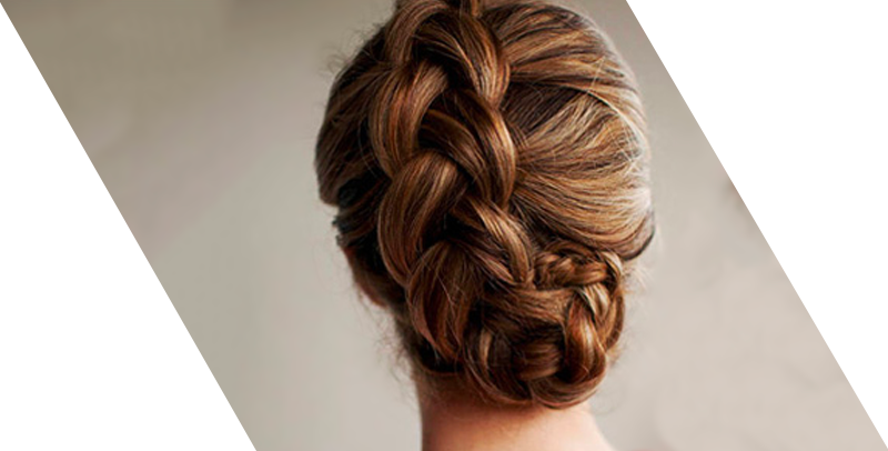 accessoires pour cheveux: tresses complexes et coiffures tresses