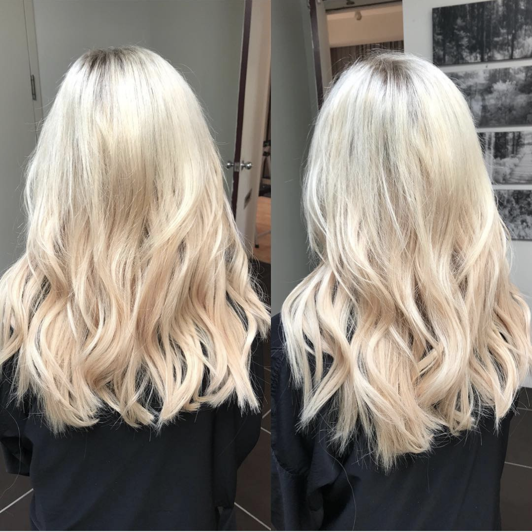 how to use hair extensions: gl tapes for volume