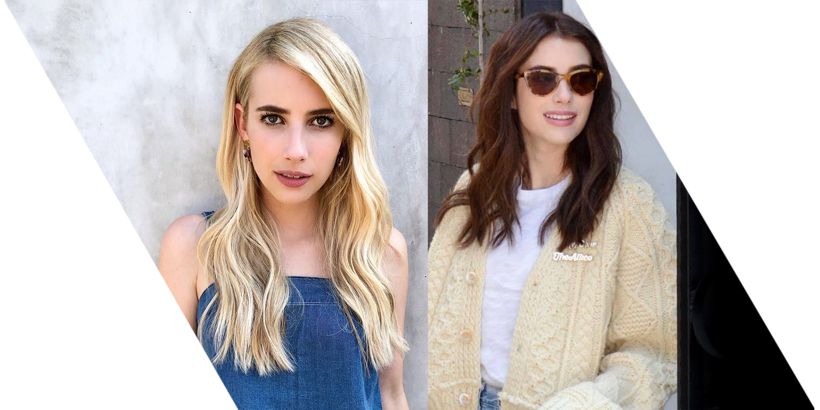 celebrities with hair extensions: Emma Roberts
