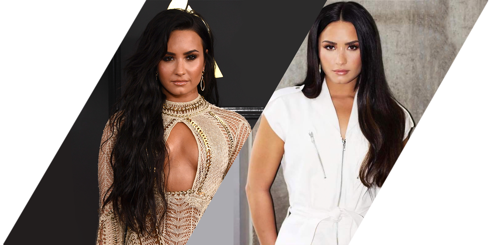 celebrities with hair extensions: Demi Lovato