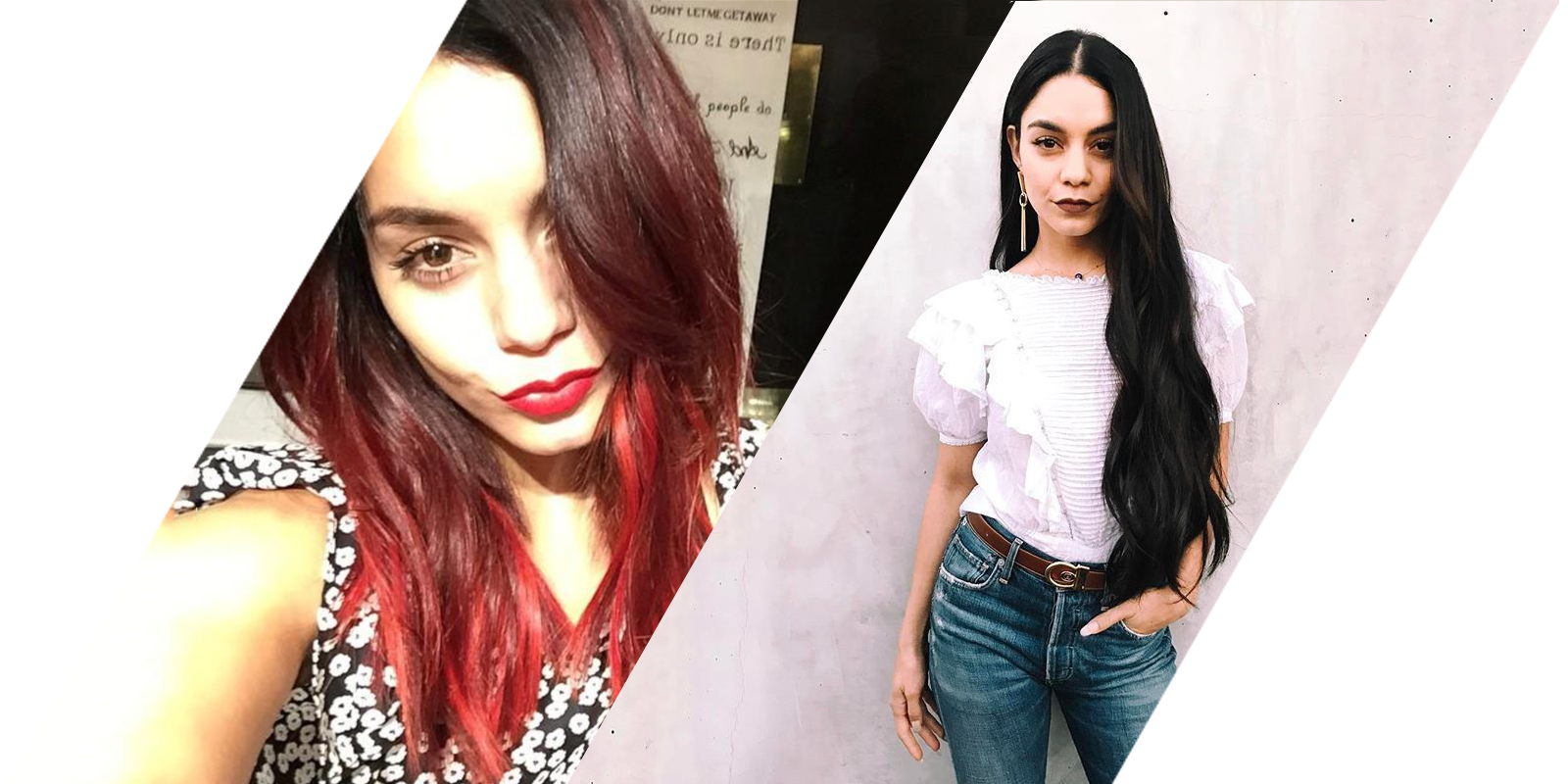 celebrities with hair extensions: Vanessa Hudgens