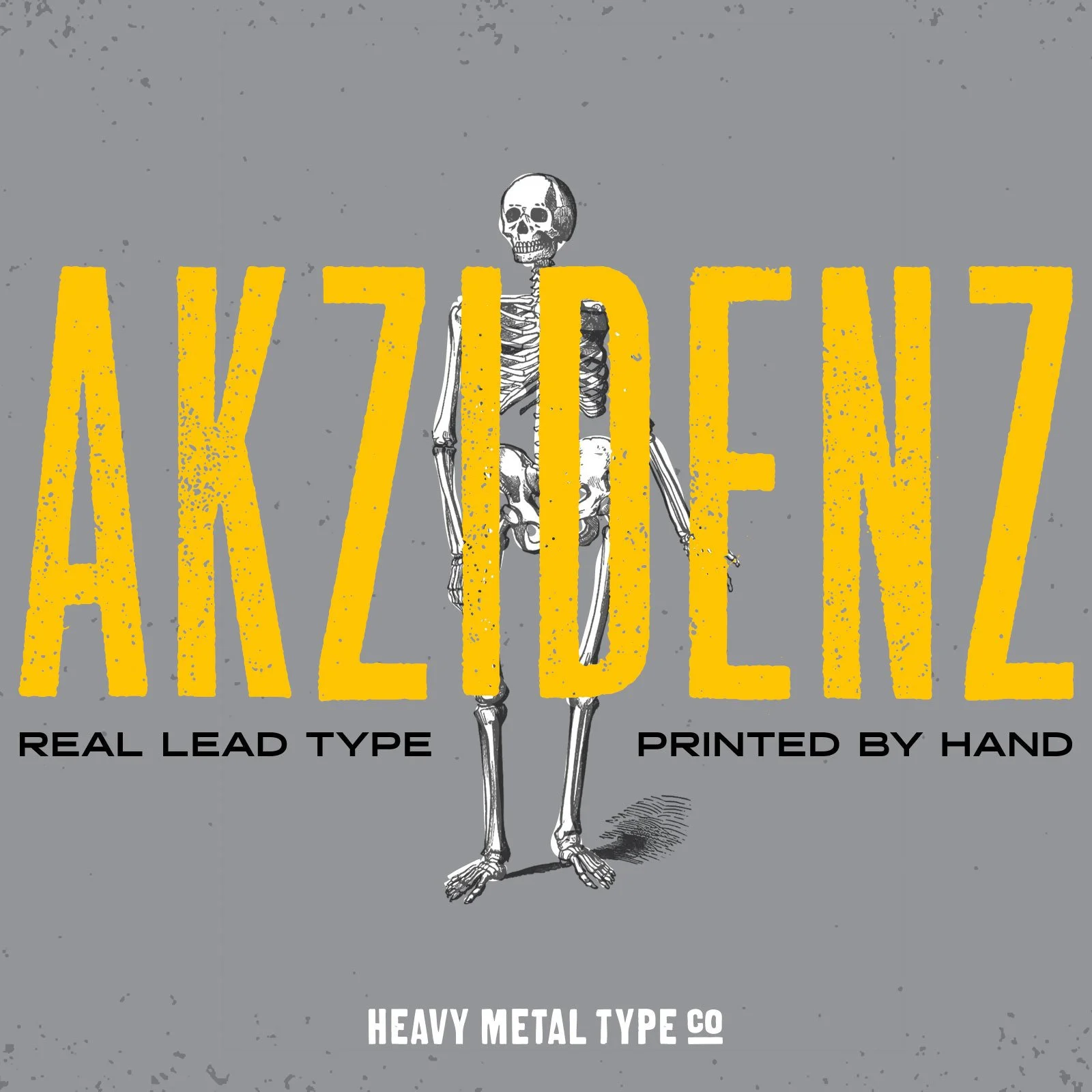 Letterpress Akzidenz Ultra Condensed