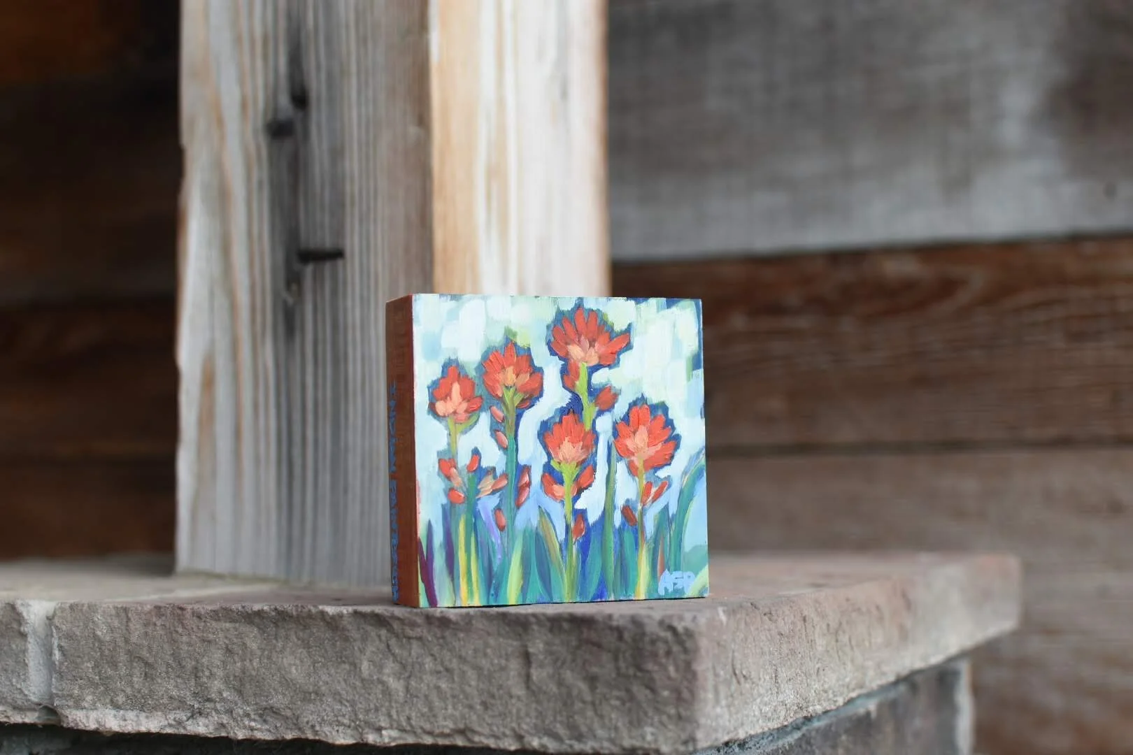 Mountain Flower Series [Indian Paintbrush]