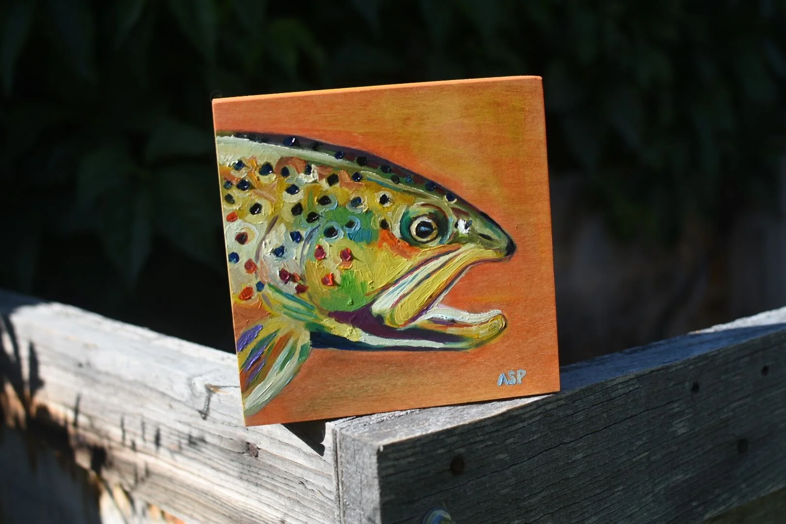 Babbling Bookend Fish no.1