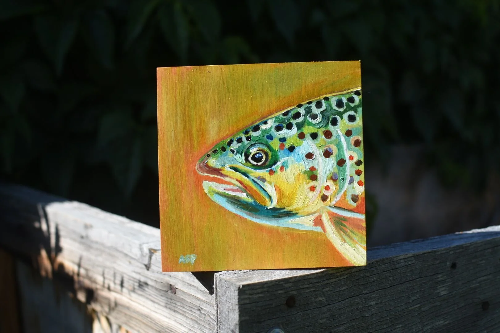 Babbling Bookend Fish no.2