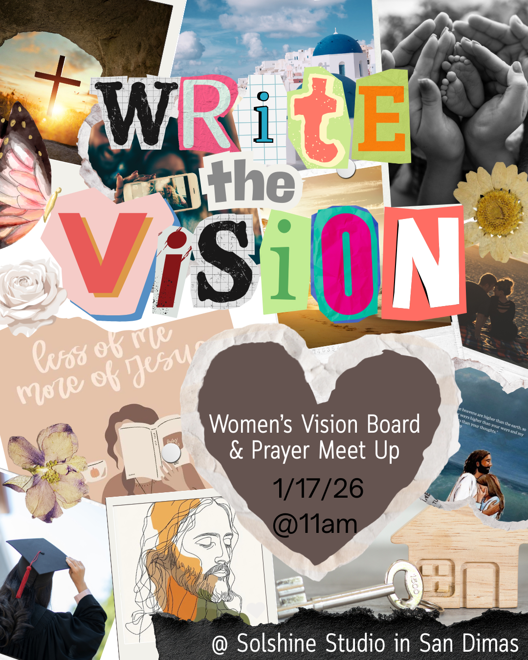 Write the Vision: Women's Prayer and Vision Board Meet Up