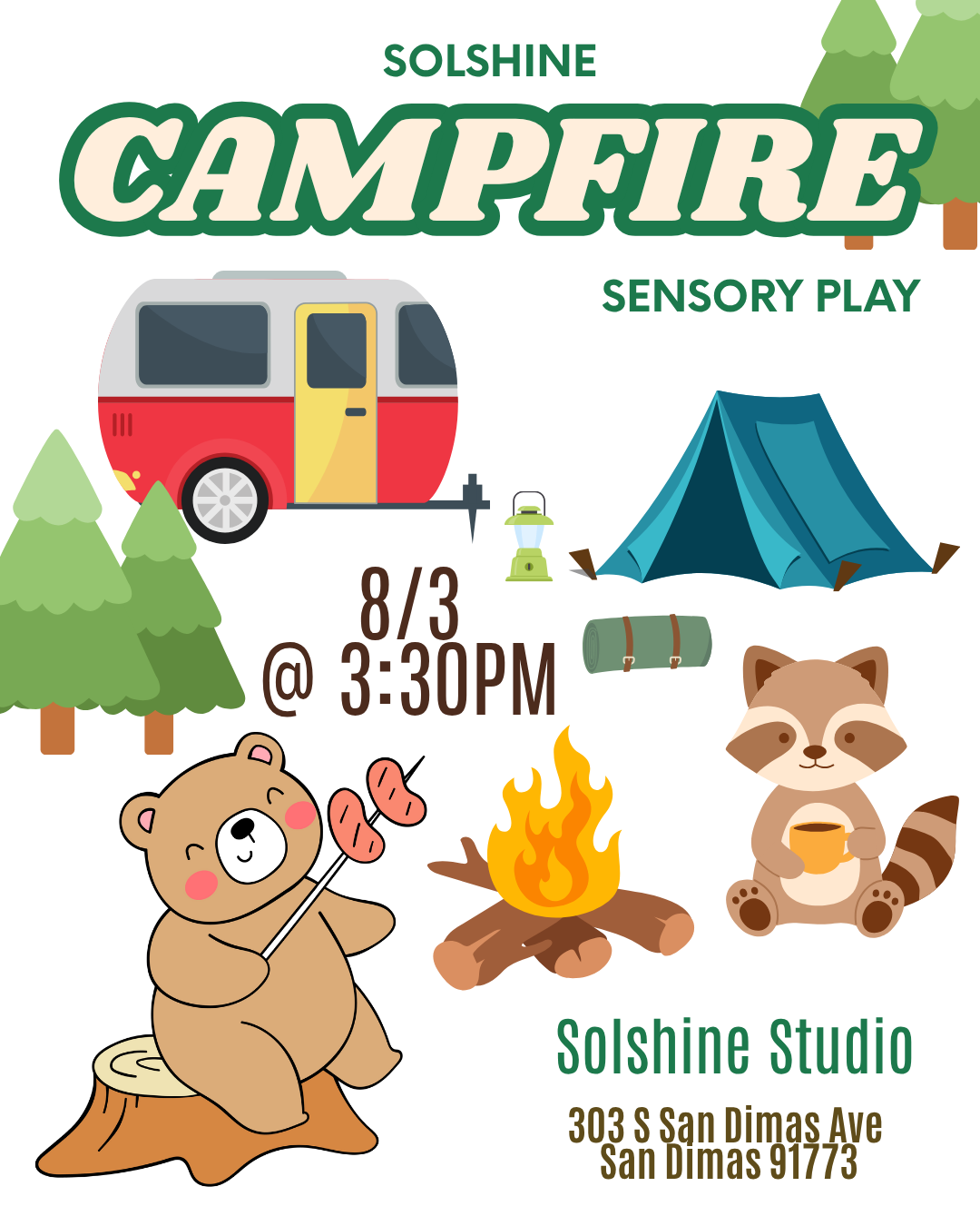 CAMPFIRE SENSORY PLAY