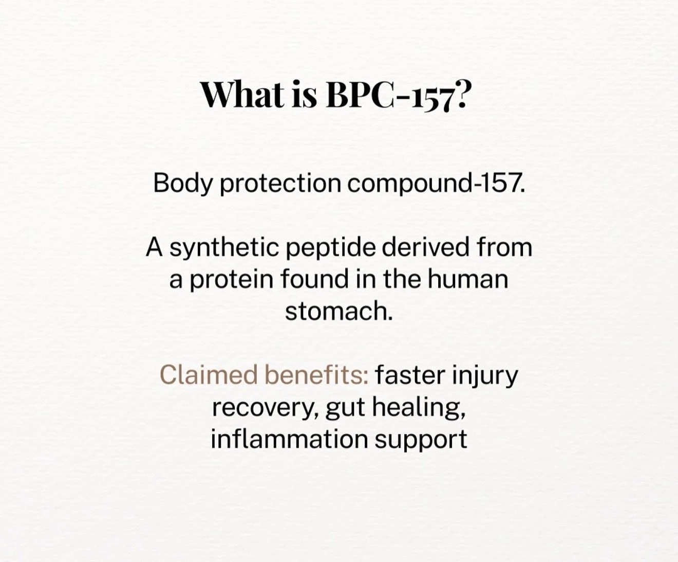 BPC-157 Peptide: Why We’re Excited to Include It in the LaBella GLOW Stack