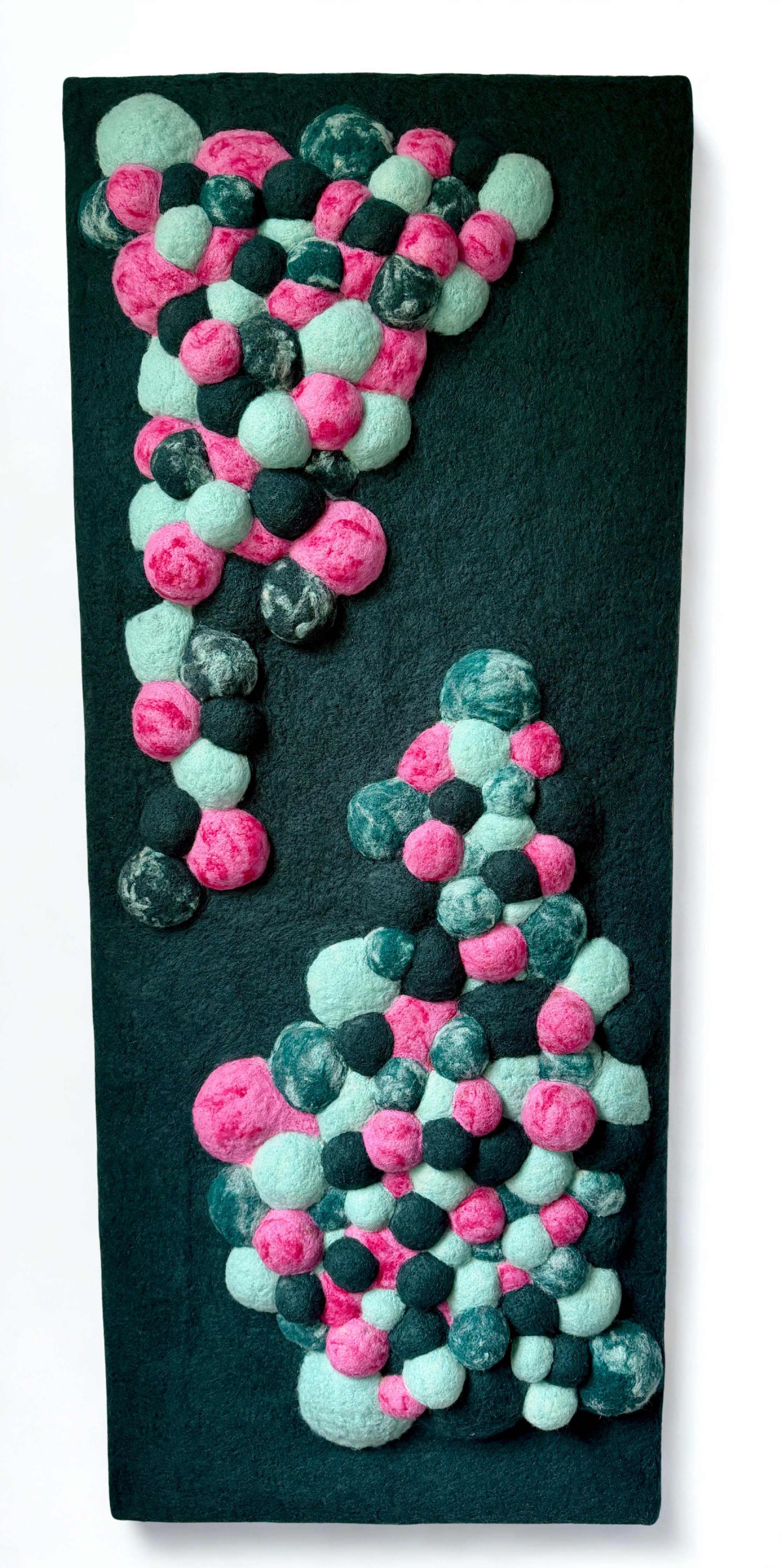 Stay in Touch II, 2026
5ft x 3ft
Wool on Canvas