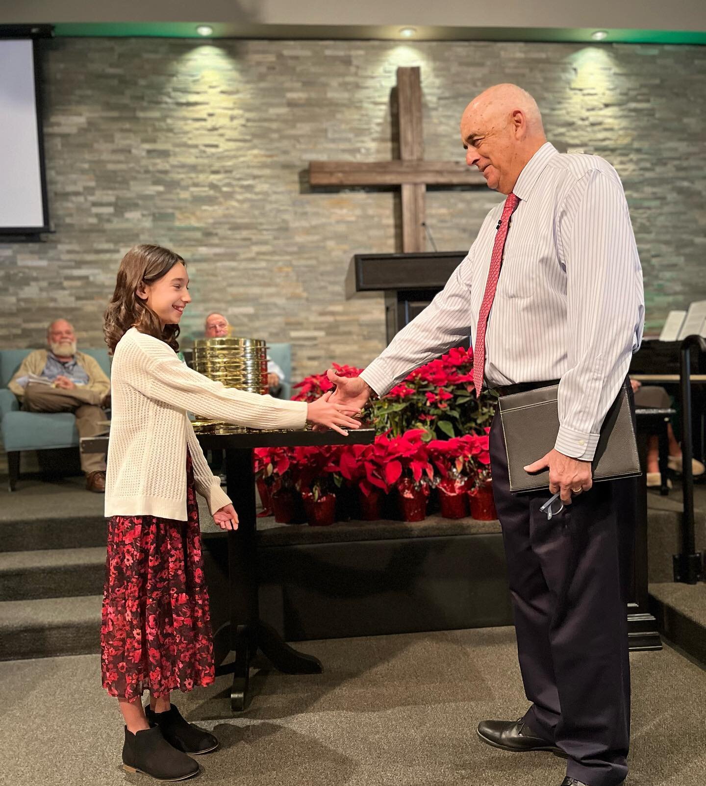 Last Sunday Hannah Gallagher became a communicant member here at Branch! ❤️