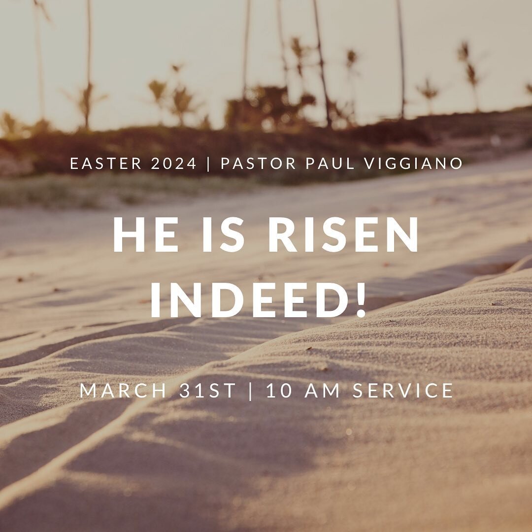 Resurrection Day at Branch tomorrow! Invite your friends to our 10am church service! ❤️