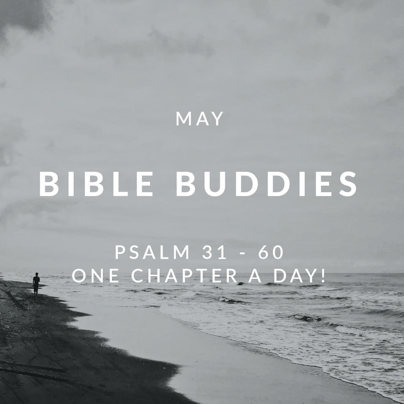 Bible Buddies for this month is going through Psalms! It&rsquo;s not too late to find a buddy and read together! ❤️