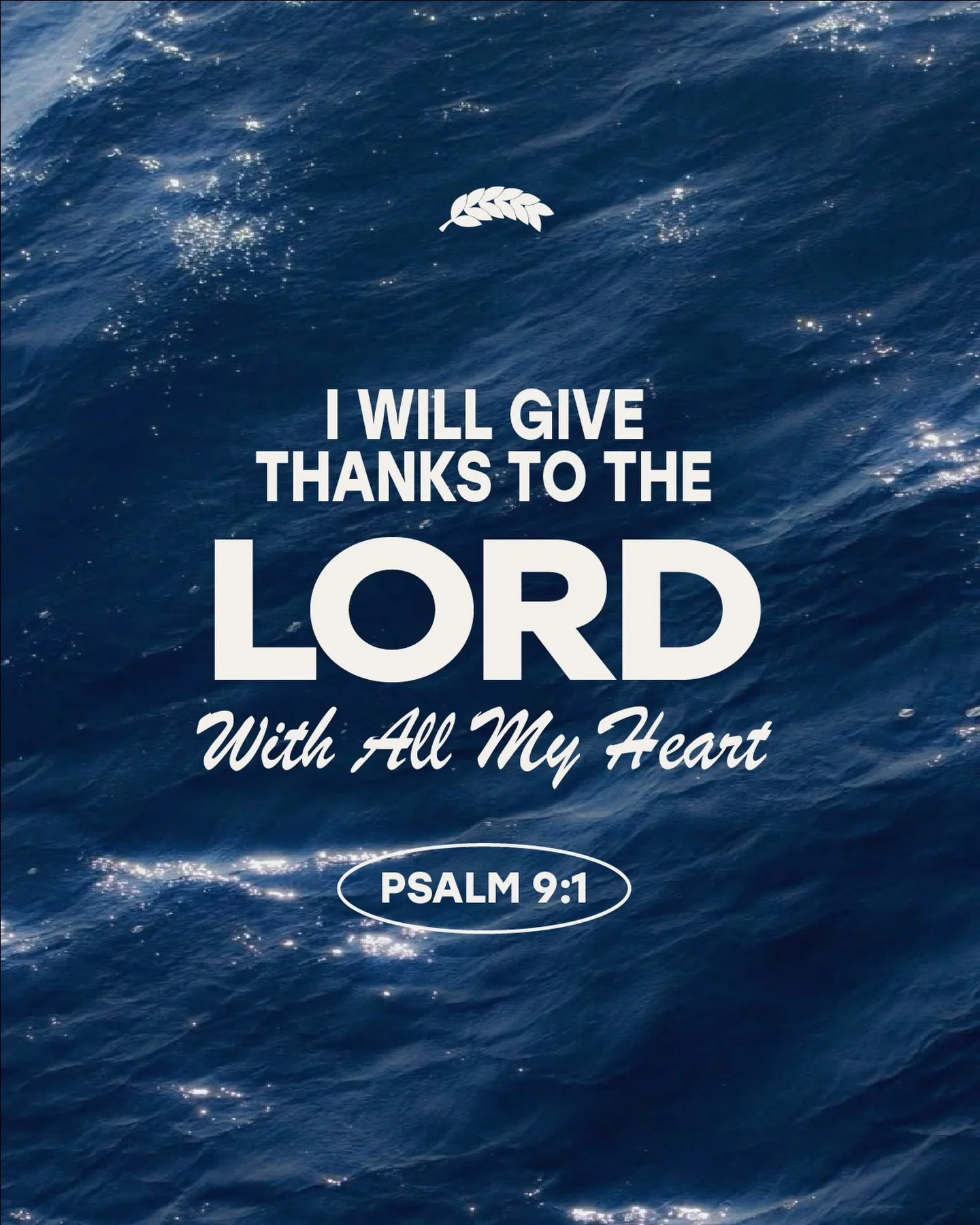 &ldquo;I will give thanks to the Lord with my whole heart; I will recount all of your wonderful deeds.&rdquo;
‭‭Psalm‬ ‭9‬:‭1‬ ‭ESV‬‬