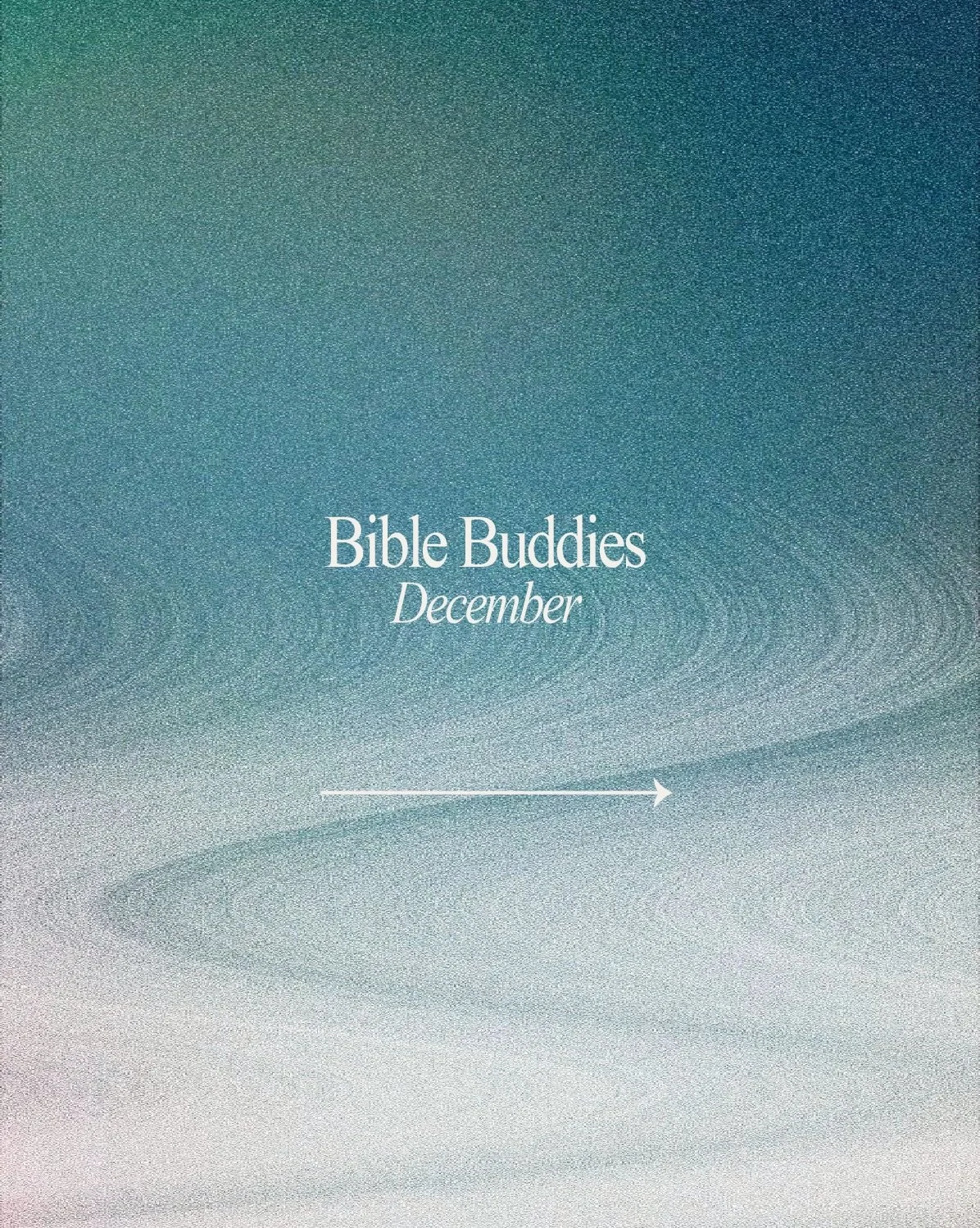 December Bible Buddies! Save or share with your partner to keep track this month!