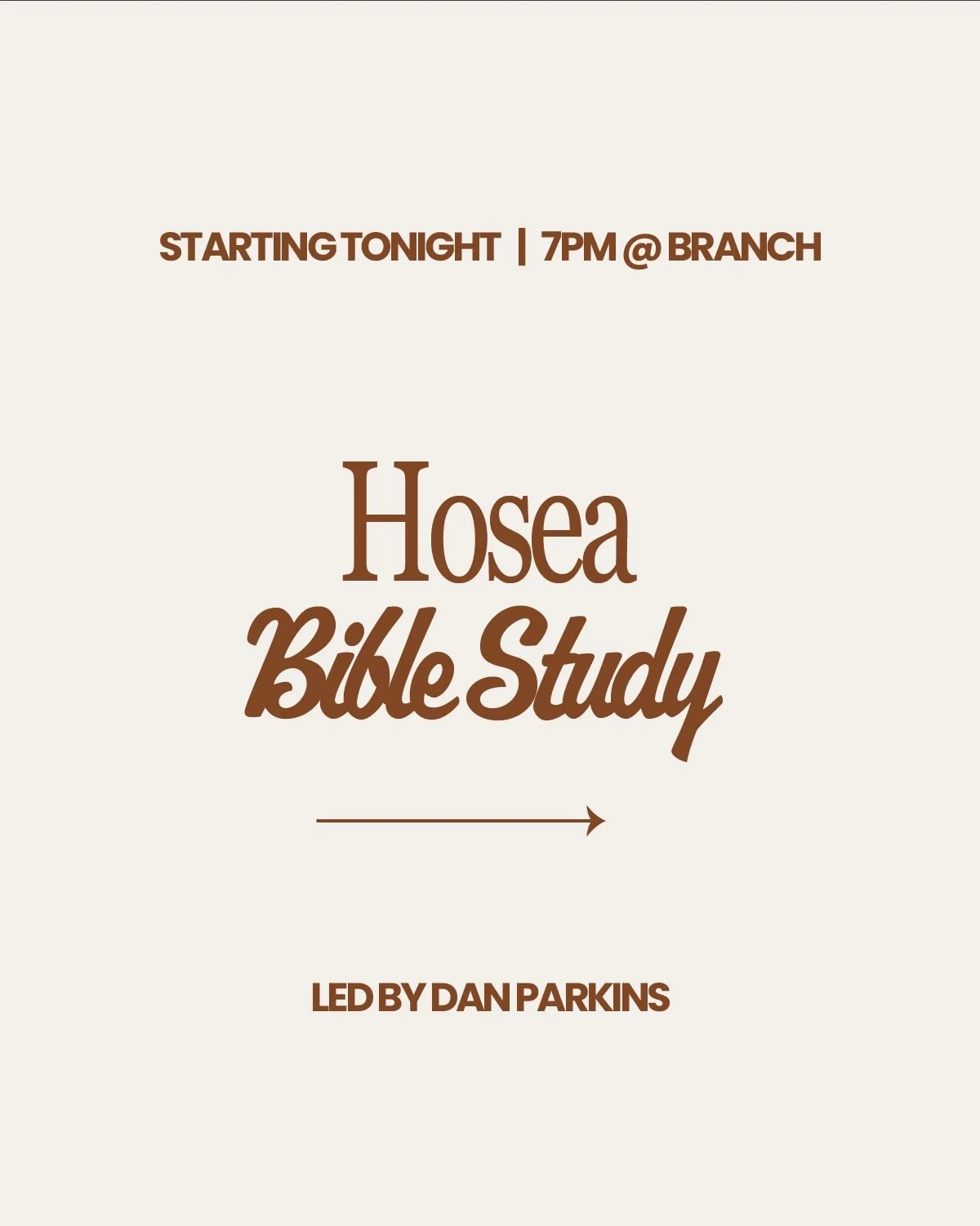 See you tonight!!

SUPER intriguing study on Hosea 1-3; and I have an outline, study group questions, and application points for each of you! Cant wait to see you at 7pm at Branch!

We will try and have a zoom call with Eli and the Hawaii OPC right a