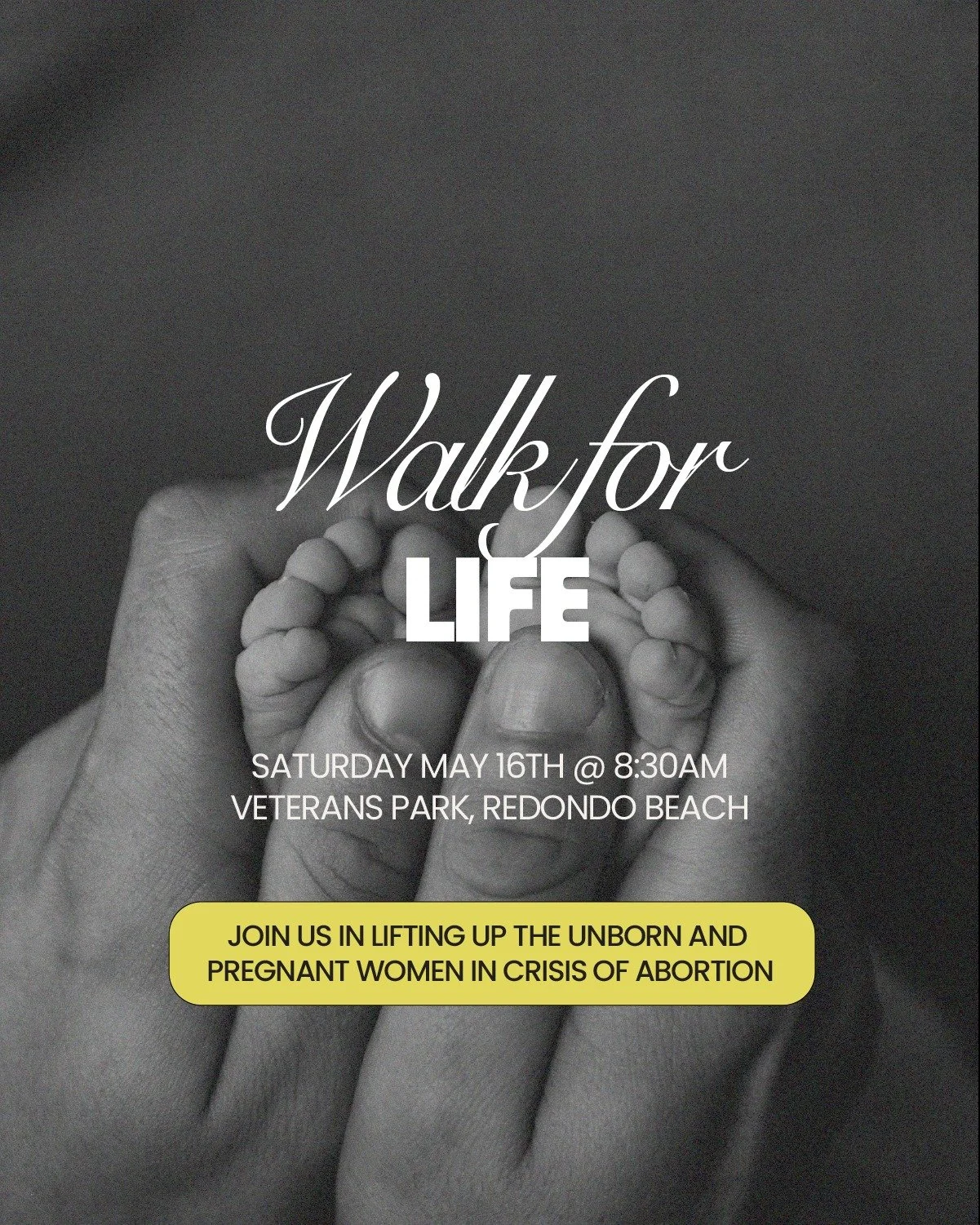 Come out and support the Walk for Life! 💙

There are so many meaningful ways to get involved:
✨ Pray for the unborn and stand for the sanctity of life
✨ Make a donation&mdash;your support helps provide ultrasounds for women in need. Studies show tha