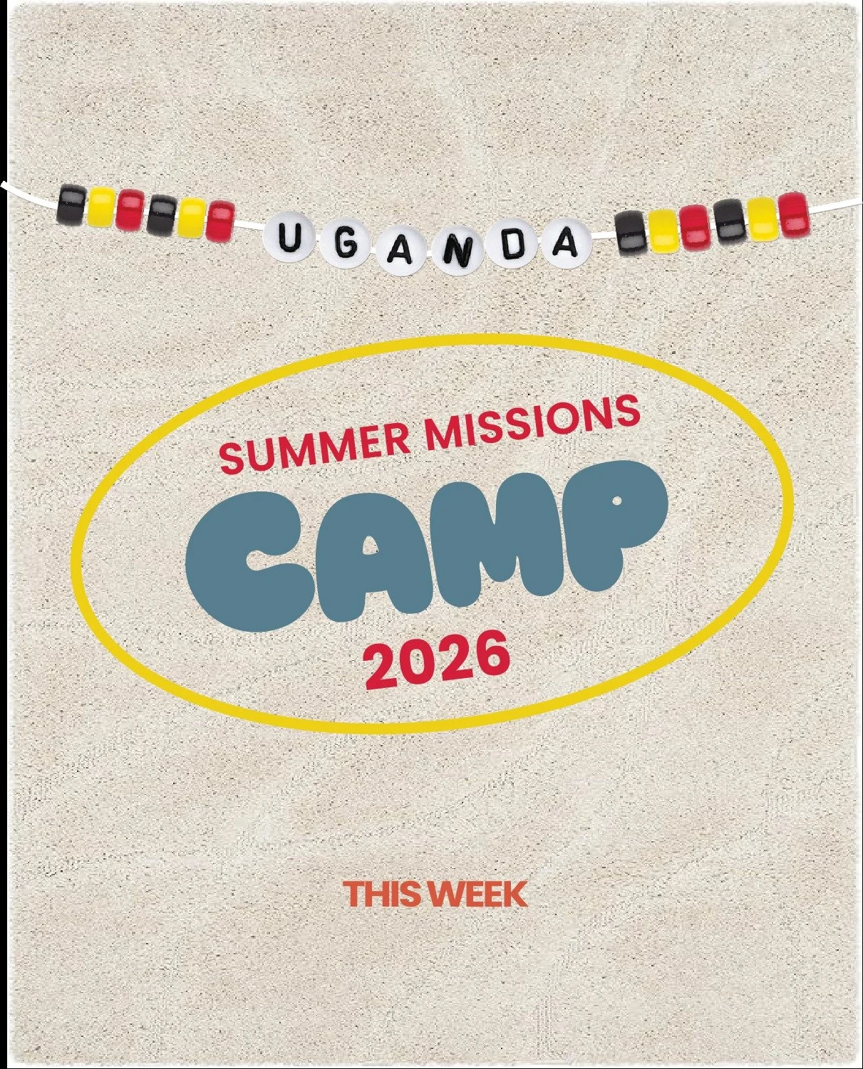 Summer Missions Camp 2026 starts tomorrow! :)