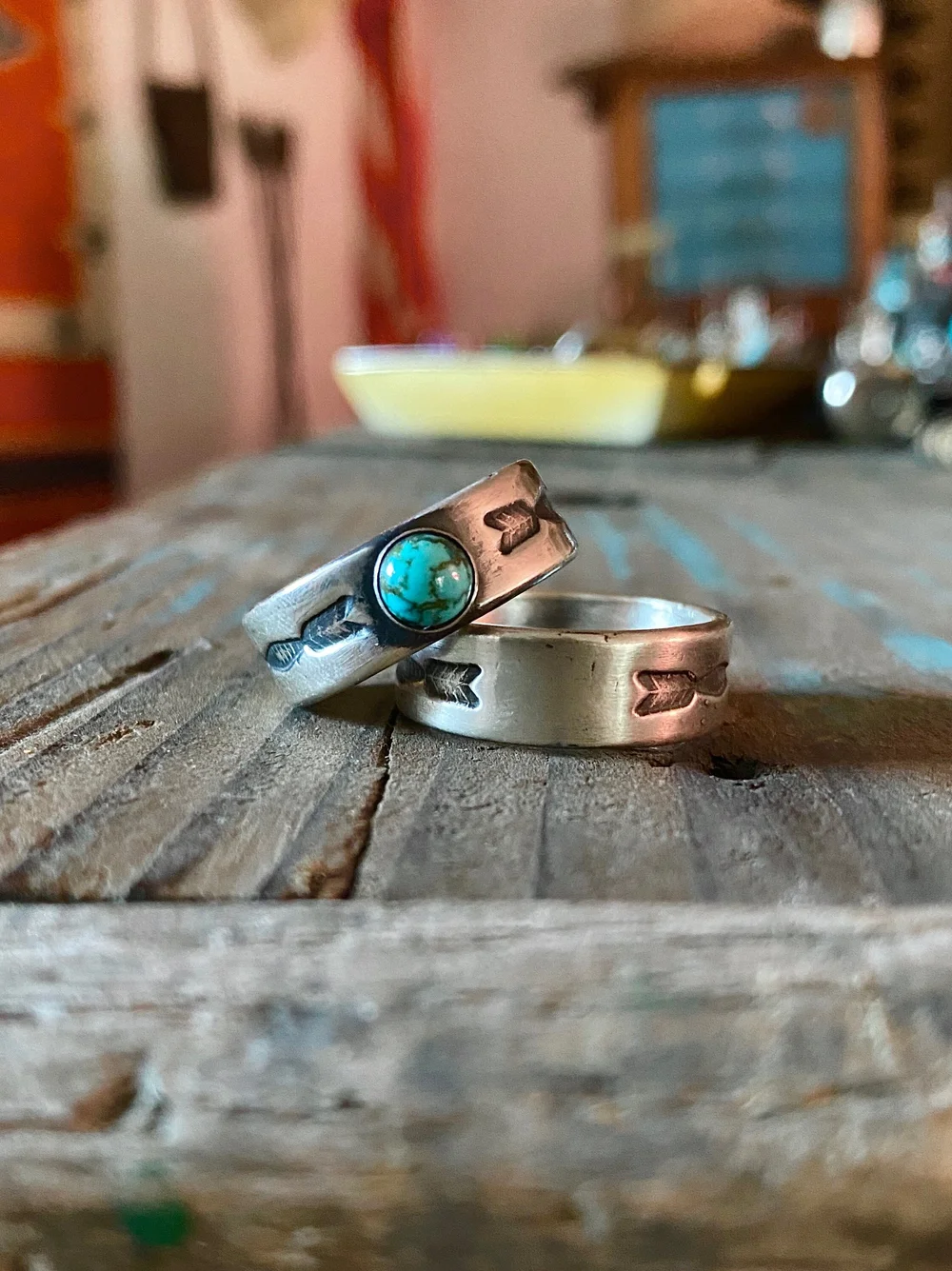 Double Arrow Ring - Made to Order — Red Rabbit Trading Co.