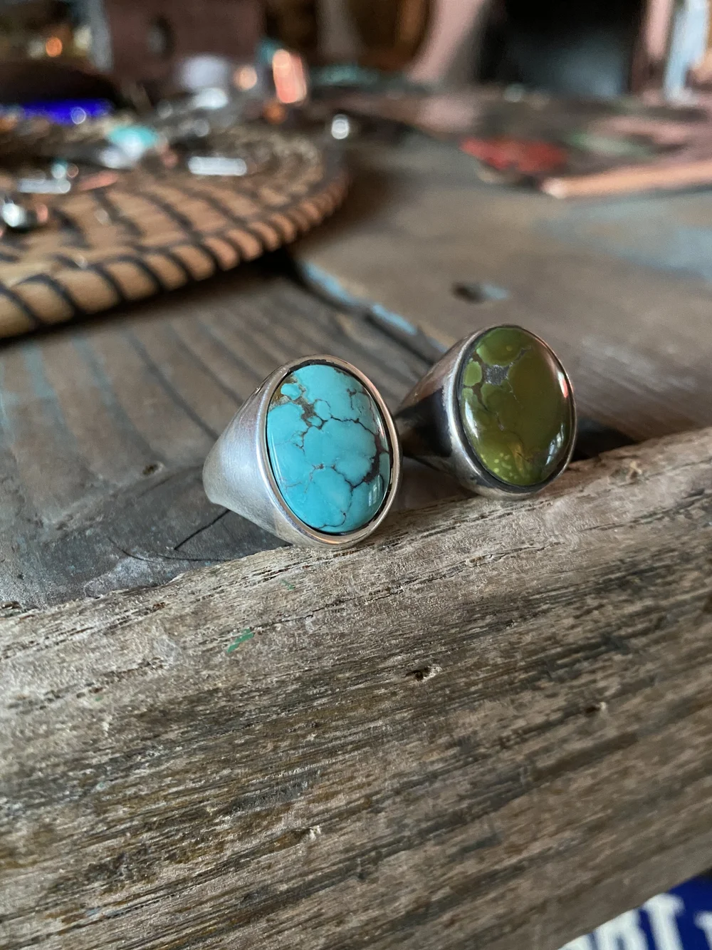 Red Rabbit Trading.co シルバーリング Indian Jewelry 25号 RED RABBIT TRADING Co. シガーバンド