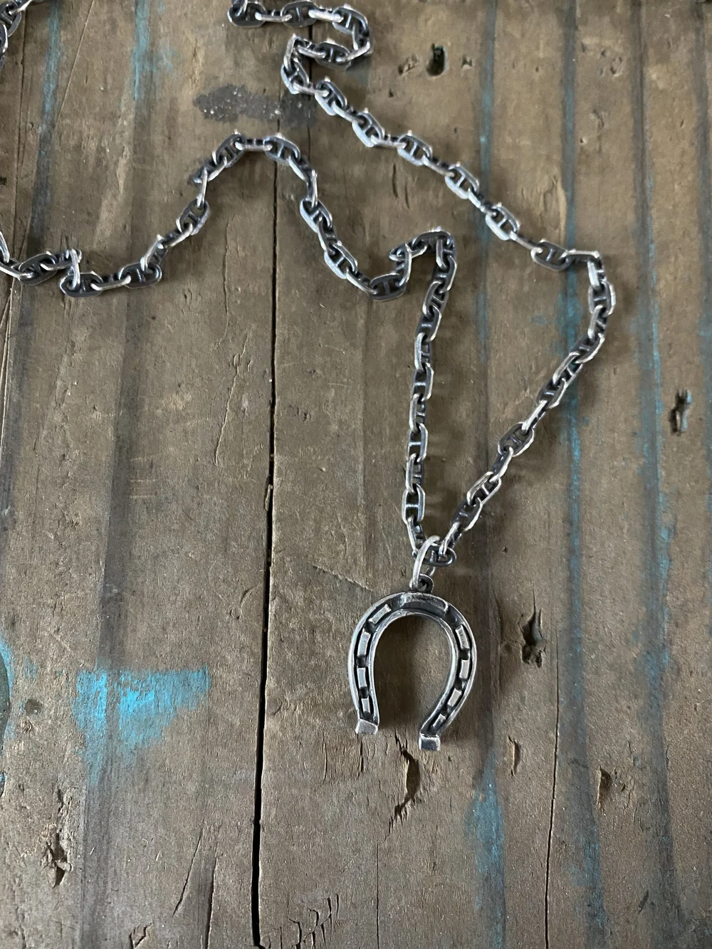 Lucky Horseshoe Pendant — Red Rabbit Trading Co.