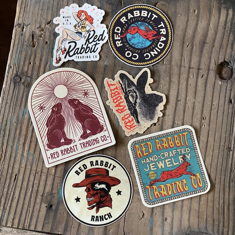RR Sticker Pack — Red Rabbit Trading Co.