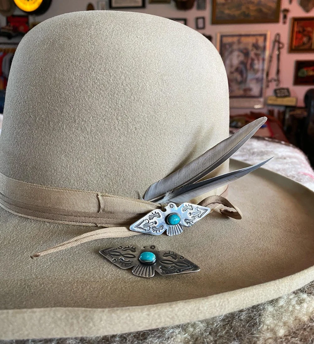 Peregrine Hat Pin — Red Rabbit Trading Co.