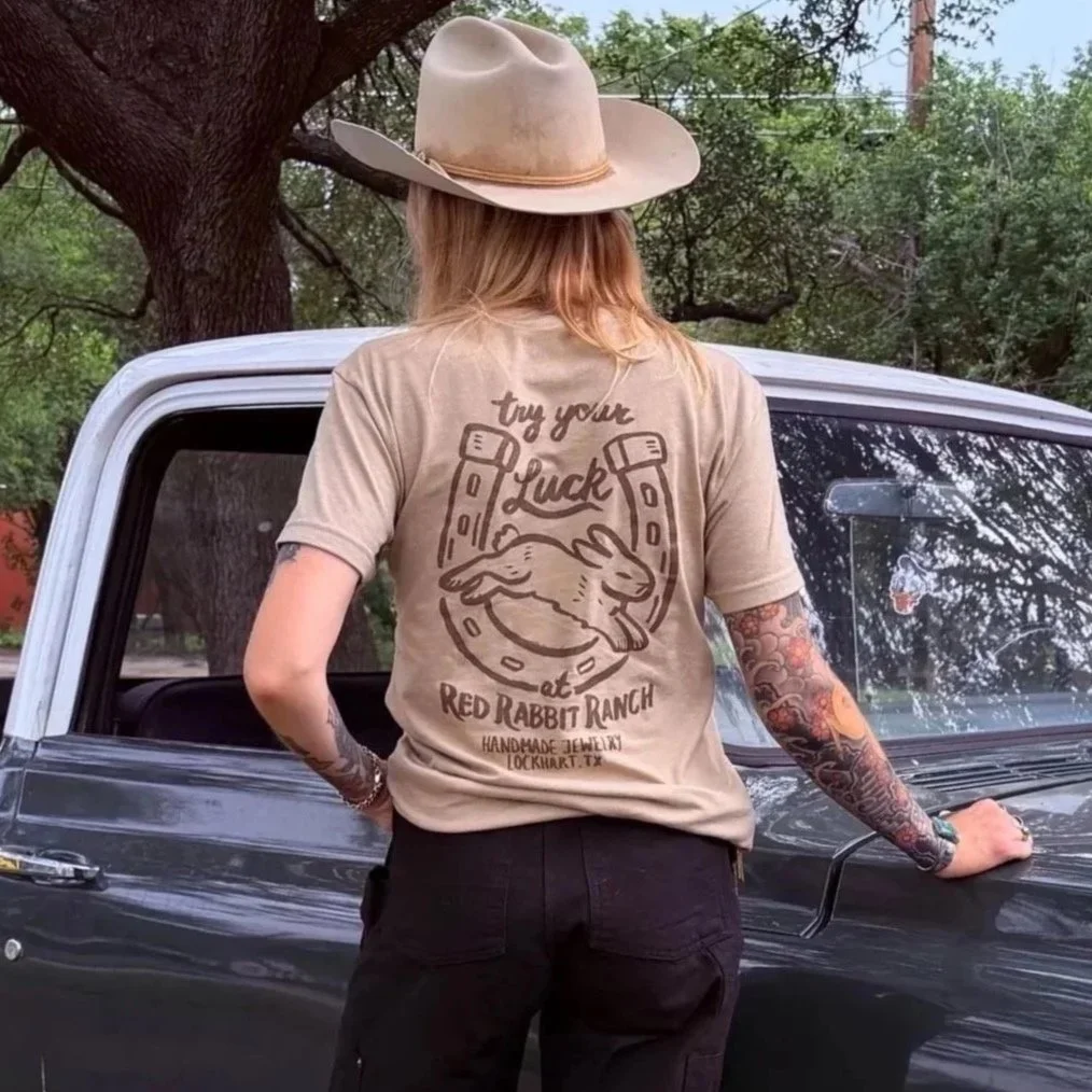 Try Your Luck Pocket Tee