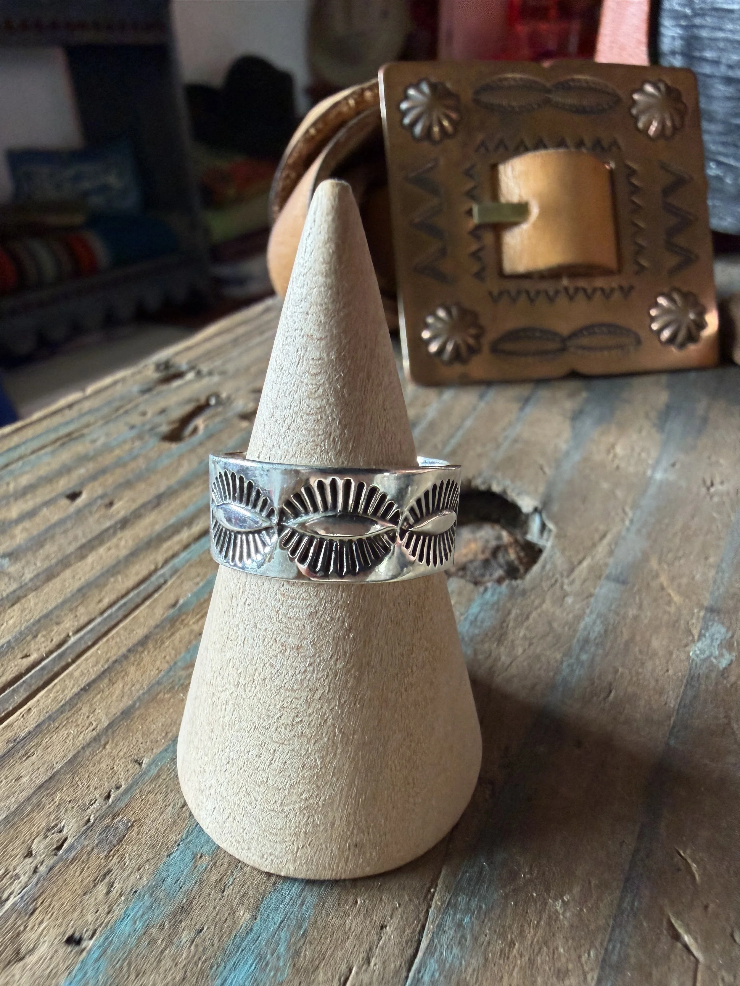 Stamped Sterling Bands