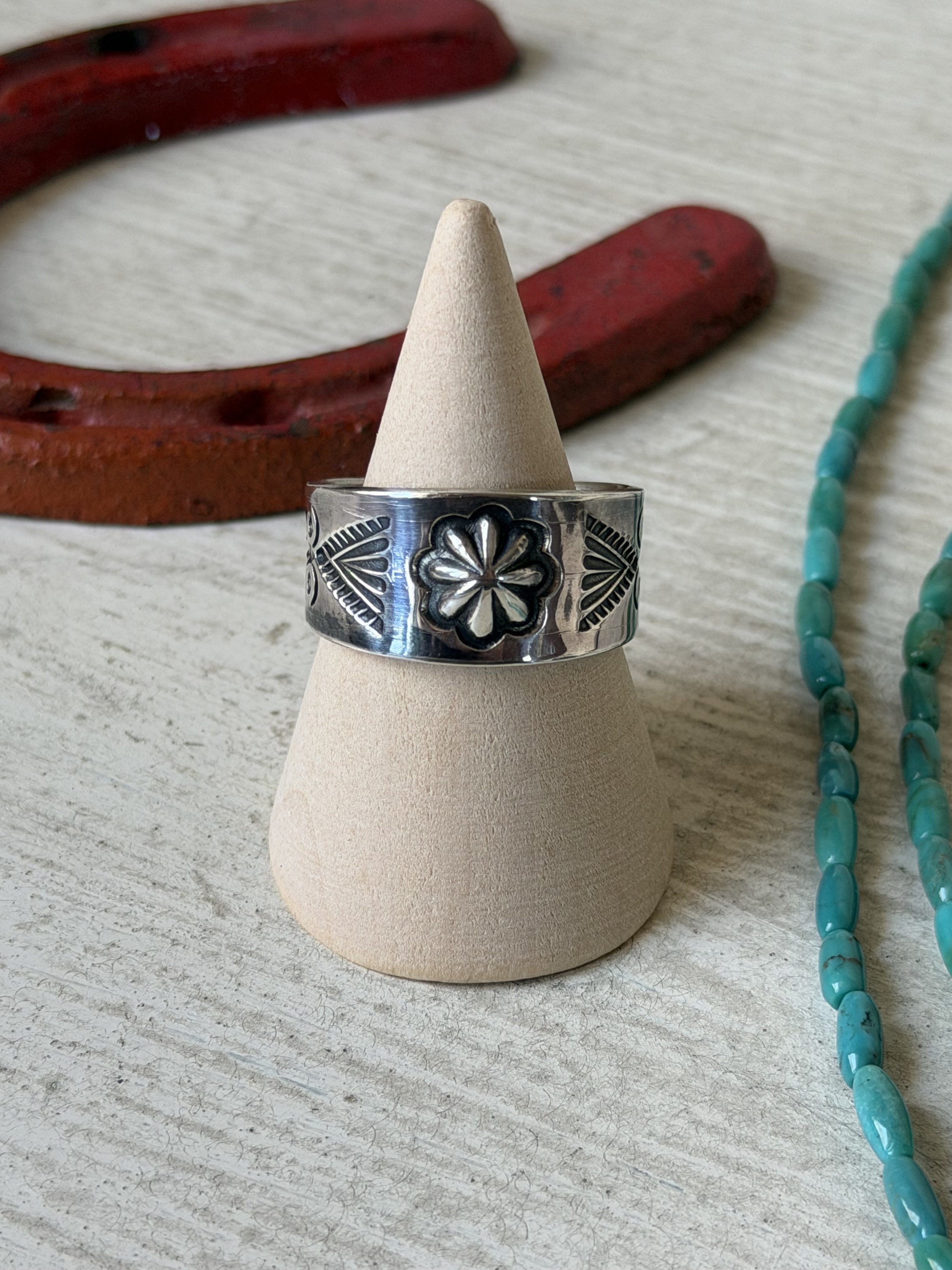 The Concho Domed Ring