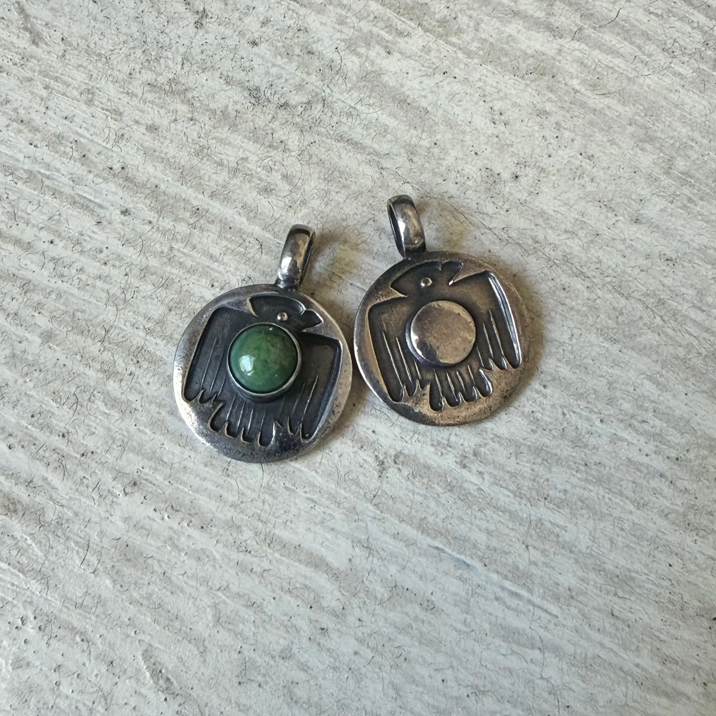 Turquoise Shade Keeper Pendant — Red Rabbit Trading Co.