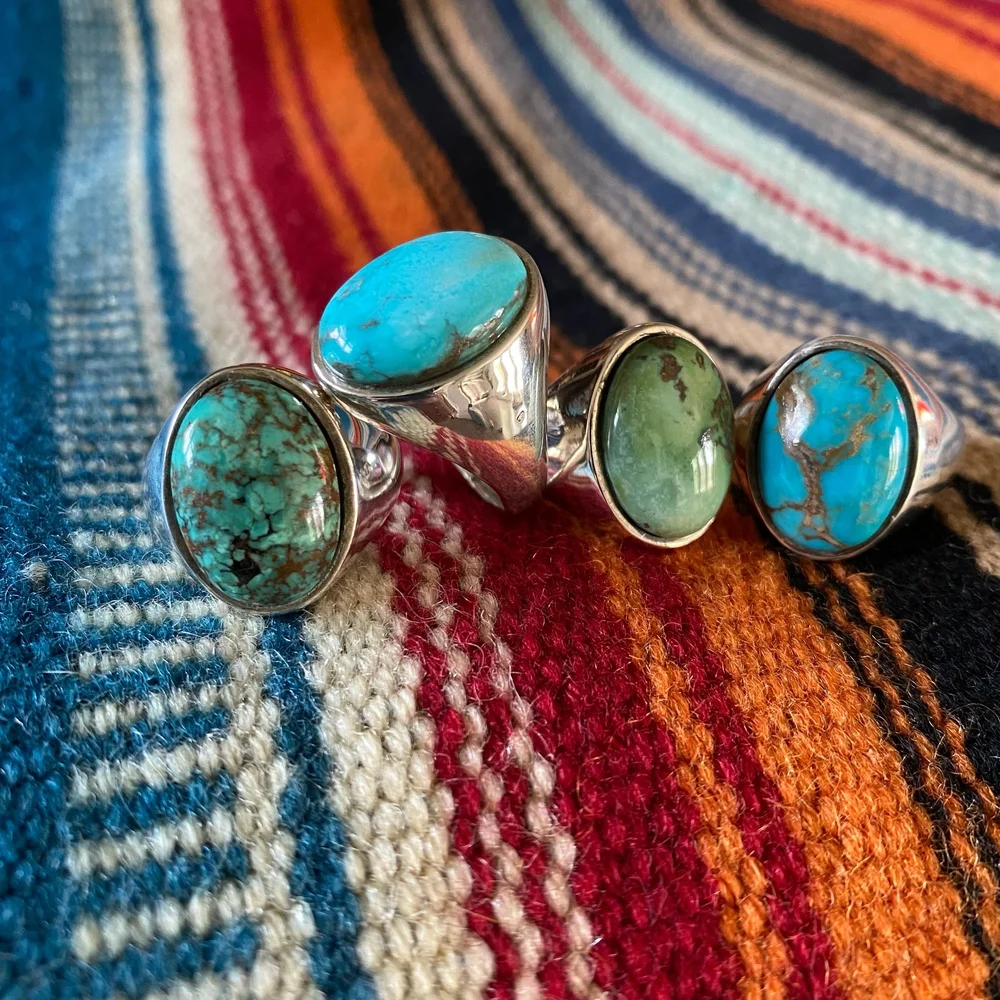 Large Signet Stone Rings-Made to Order — Red Rabbit Trading Co.
