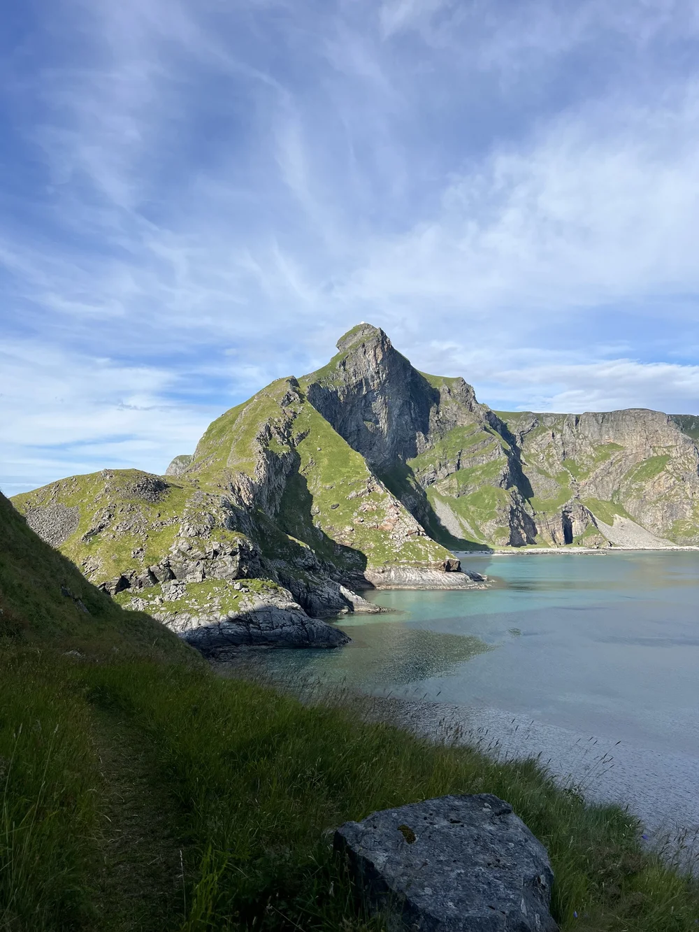 View back toward Håen