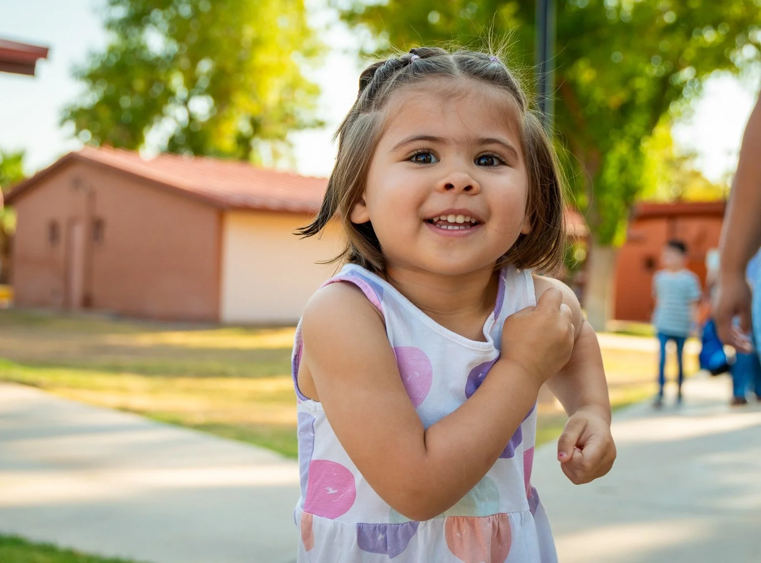 First Day of Pre-School Photo