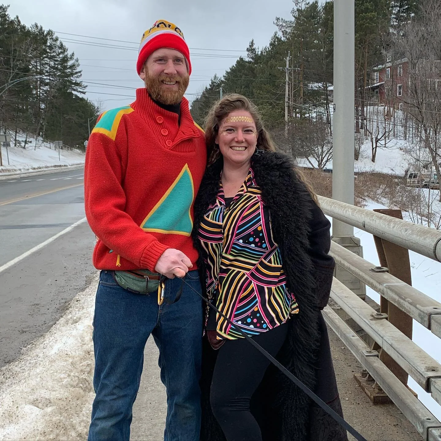 Last week at Saranac Lake&rsquo;s Winter Carnival.  Totally 80&rsquo;s Themed.  Saw Kat Wright and the Big Takeover @waterholeadk  So grateful to have this awesome venue to see great music, gather with friends and DANCE!