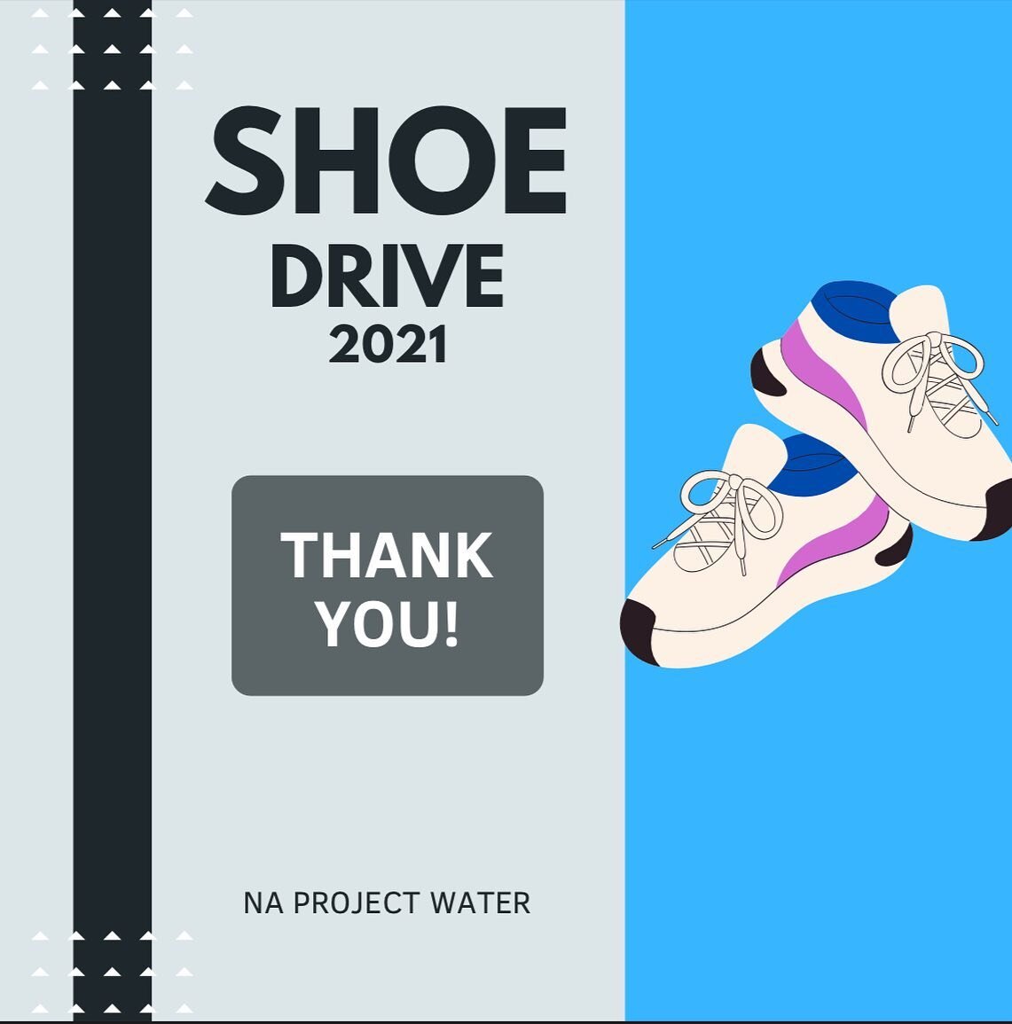 Thanks to those who donated shoes for the NAXC shoe drive with Soles4Souls. We were able to make a big impact with our school and community!