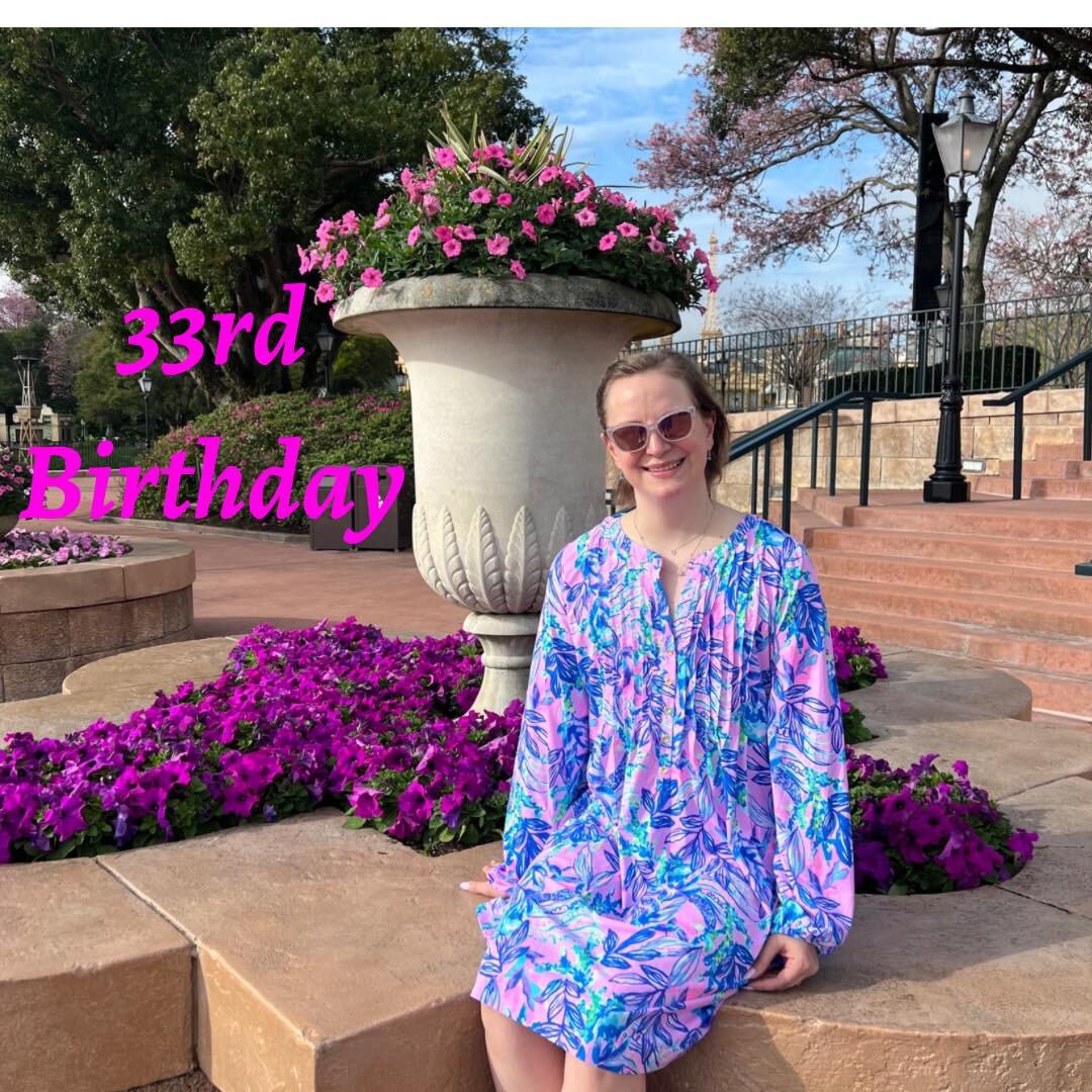 Today is my 33rd birthday! If I look back 10 years, on this day I was living my dream: dancing in NYC, celebrating my 23rd birthday with my friends, and thinking in 10 years I would still be living my dream of dancing professionally.

My 32nd year wa