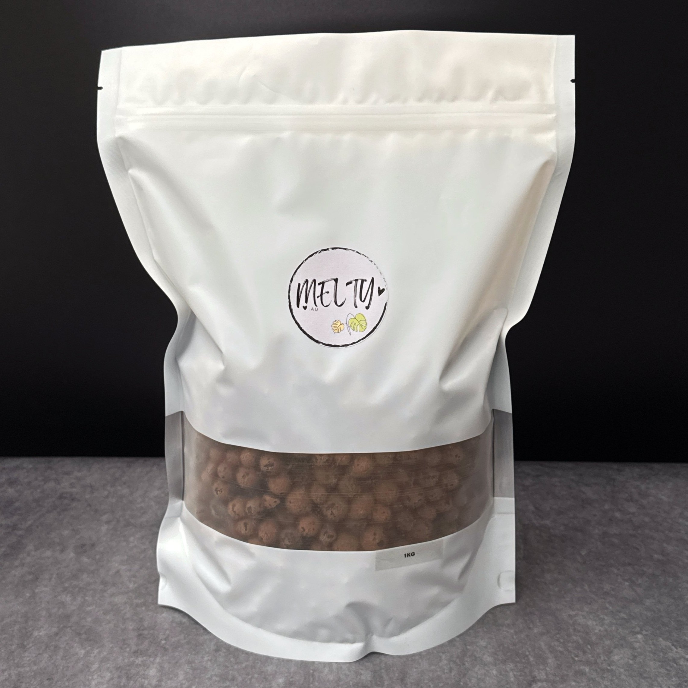 1KG SUBSTRATE; LECA FOR TROPICAL HOUSEPLANTS | HYDROPONIC LECA CLAY BALLS IN A WHITE SEALED POUCH | MELTY PLANTS ONLINE STORE SYDNEY AUSTRALIA