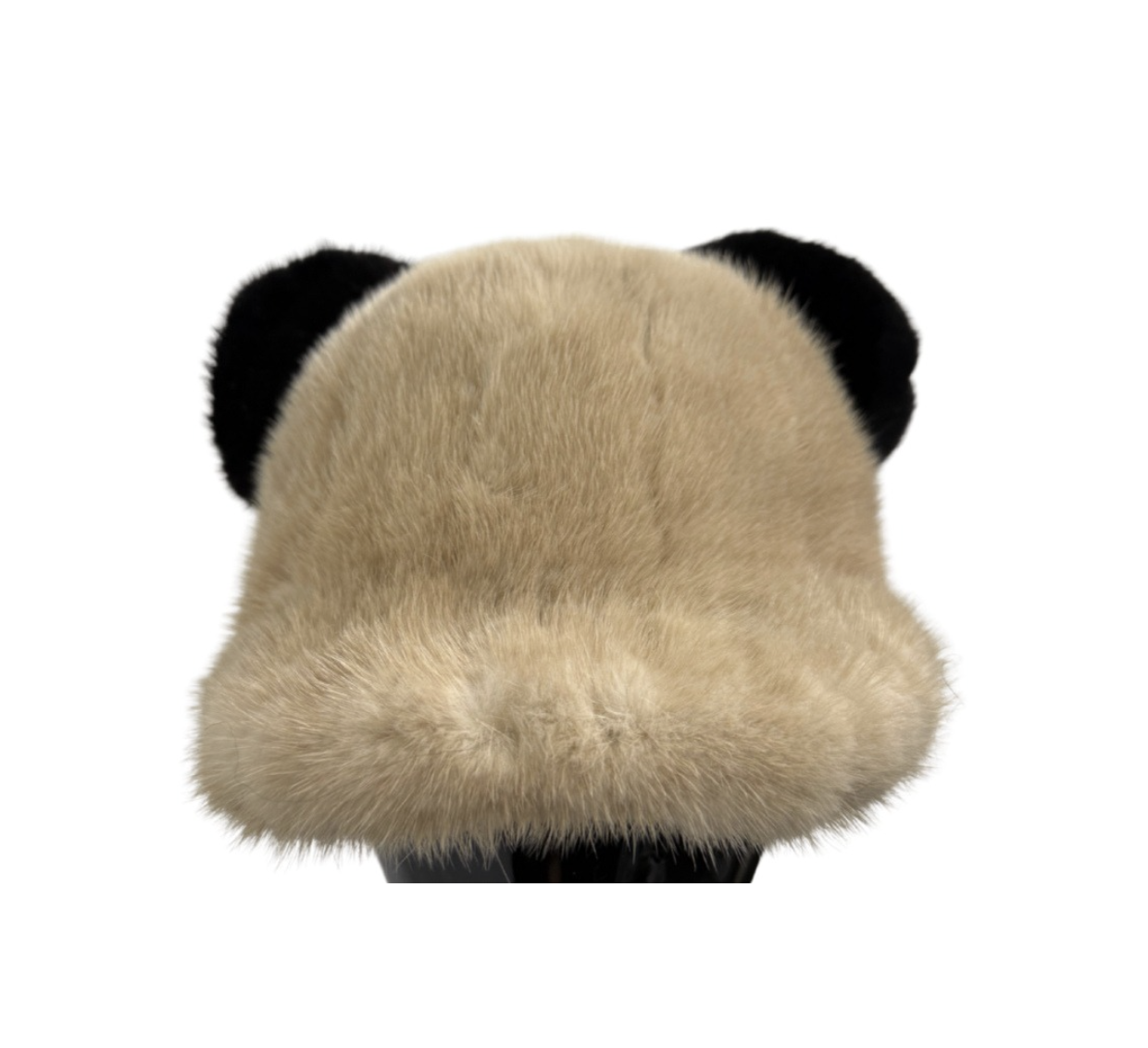 TEDDY CAP (LIGHT TAN X BLACK) - SIZE M