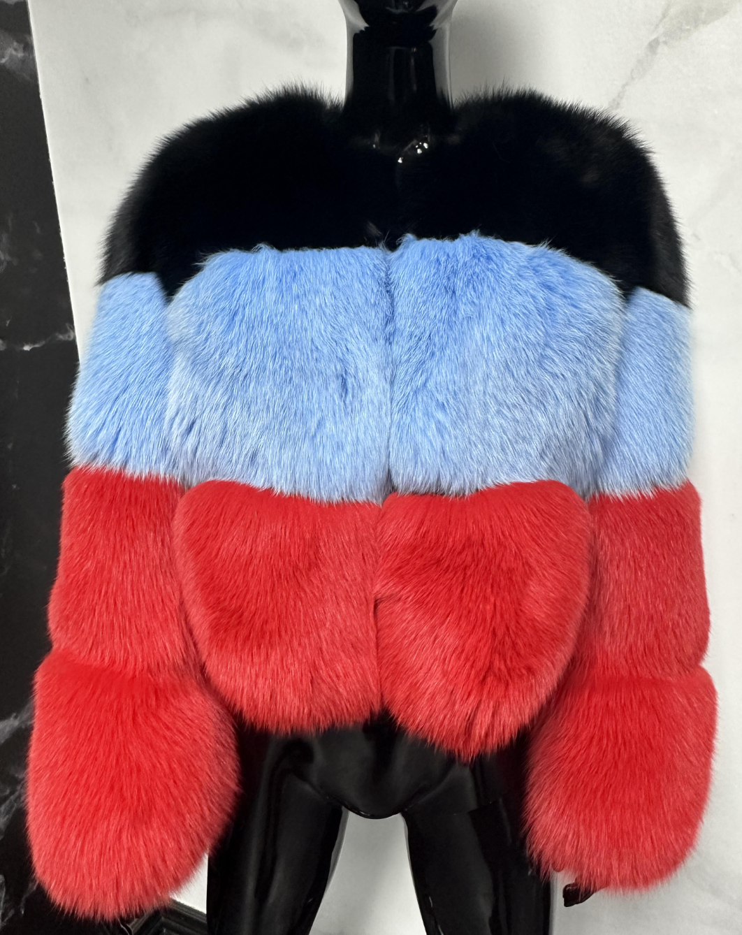 TRI-COLOR BOMBER (M/L)