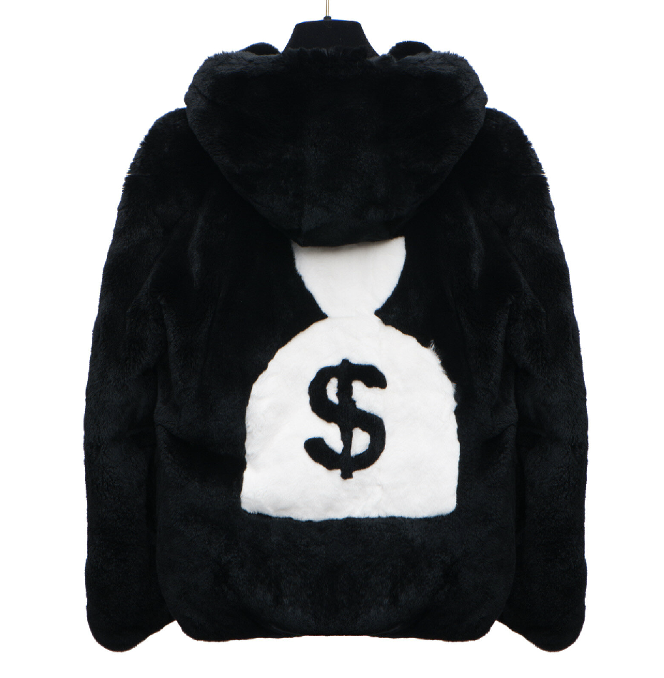 MONEY BAG HOODIE (FITS LIKE A WOMENS L)