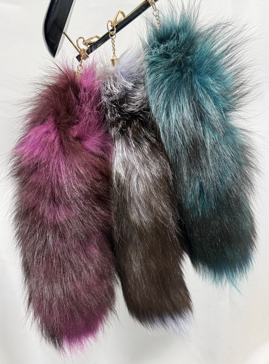 FUR TAIL KEYCHAIN