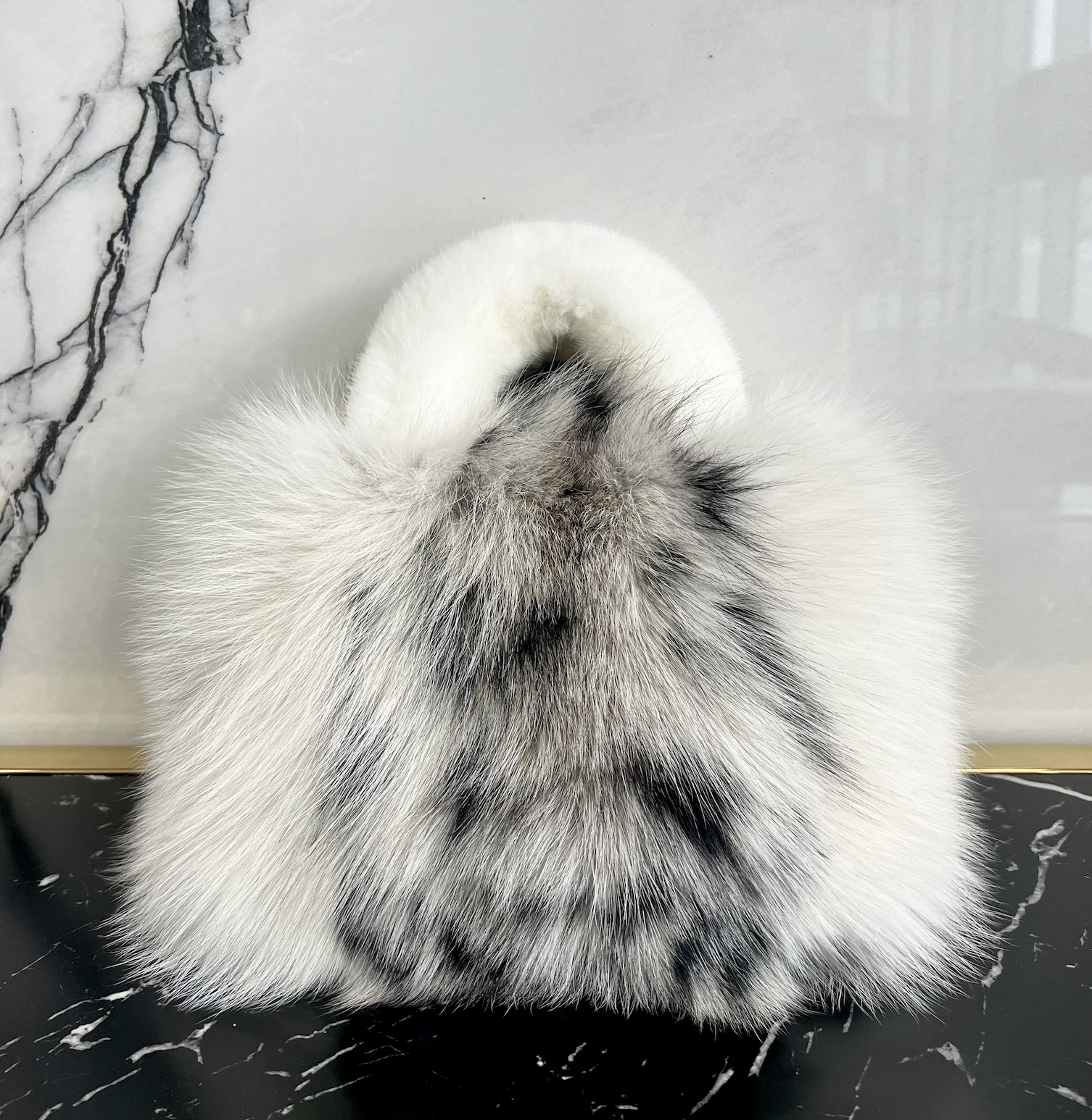 ABSTRACT LEOPARD FOXXY BAG