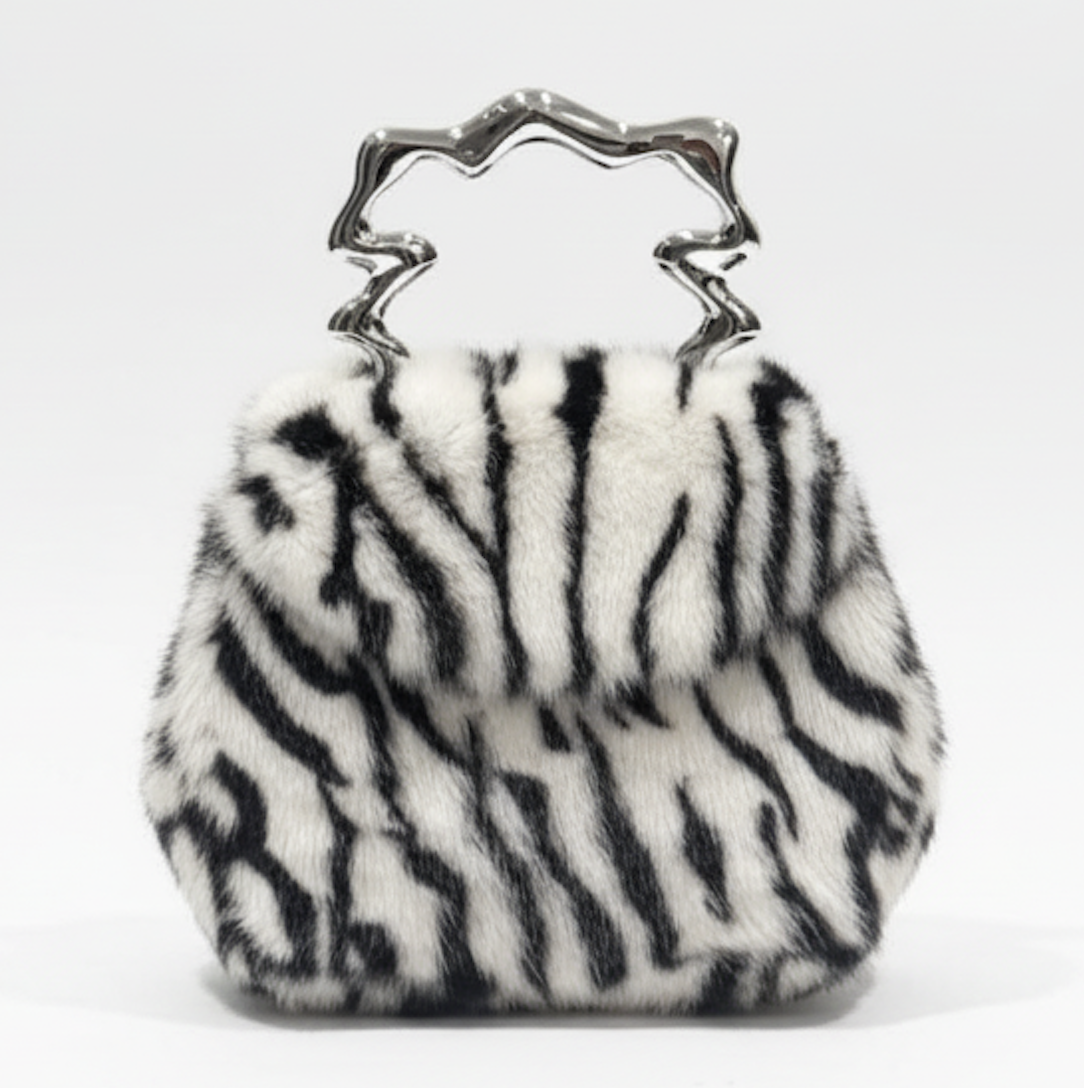 ZEBRA MINK X MERCURY BAG