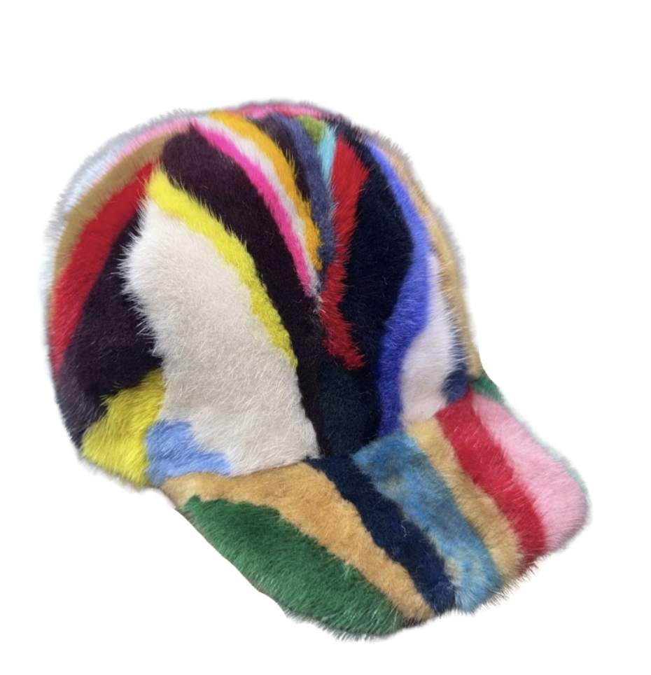 MOSAIC MINK CAP