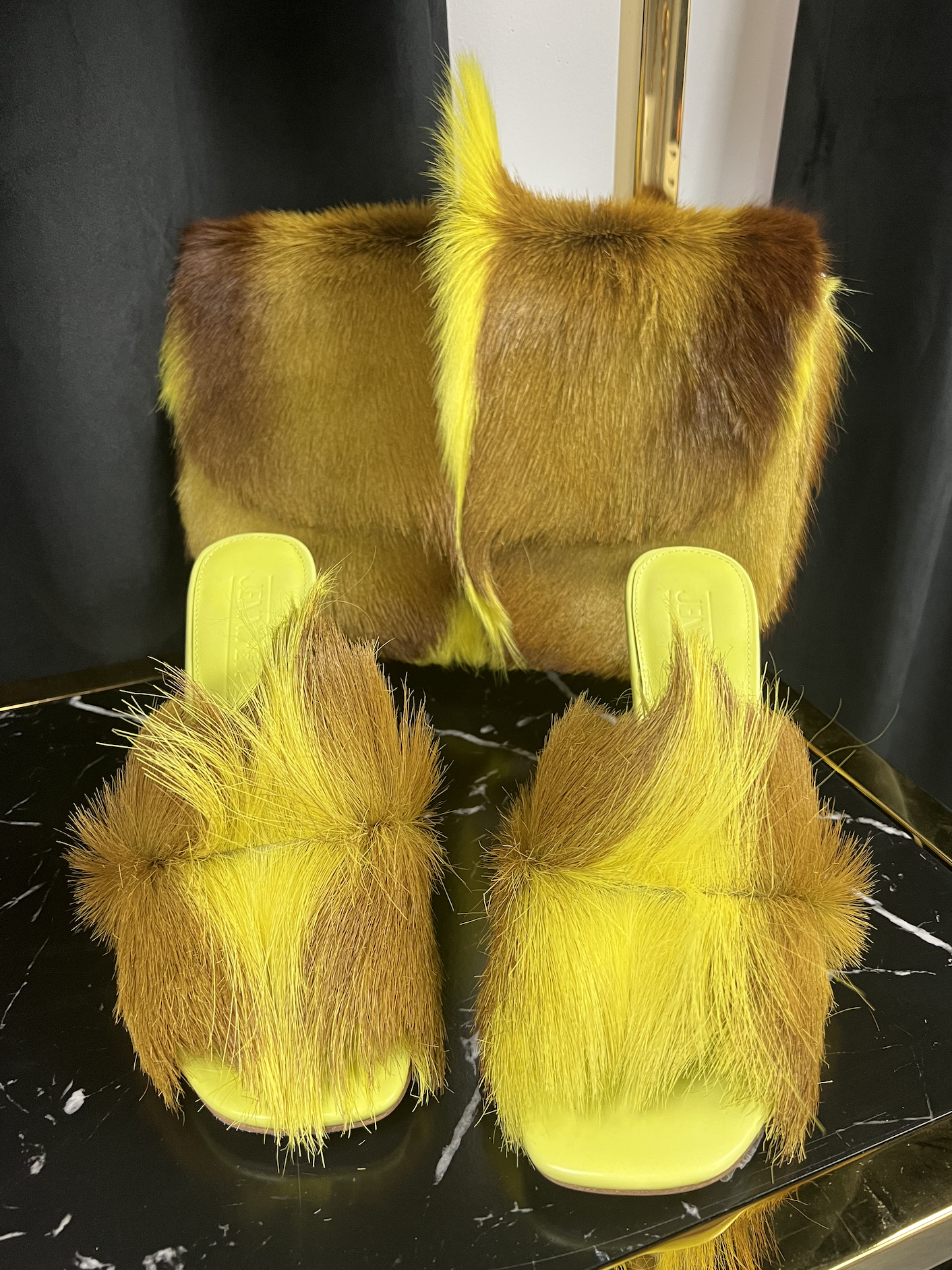 SPRINGBOK YELLOW SET (BAG AND SHOE SIZE 39)