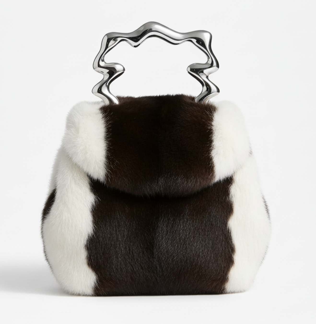 COW MINK MERCURY BAG