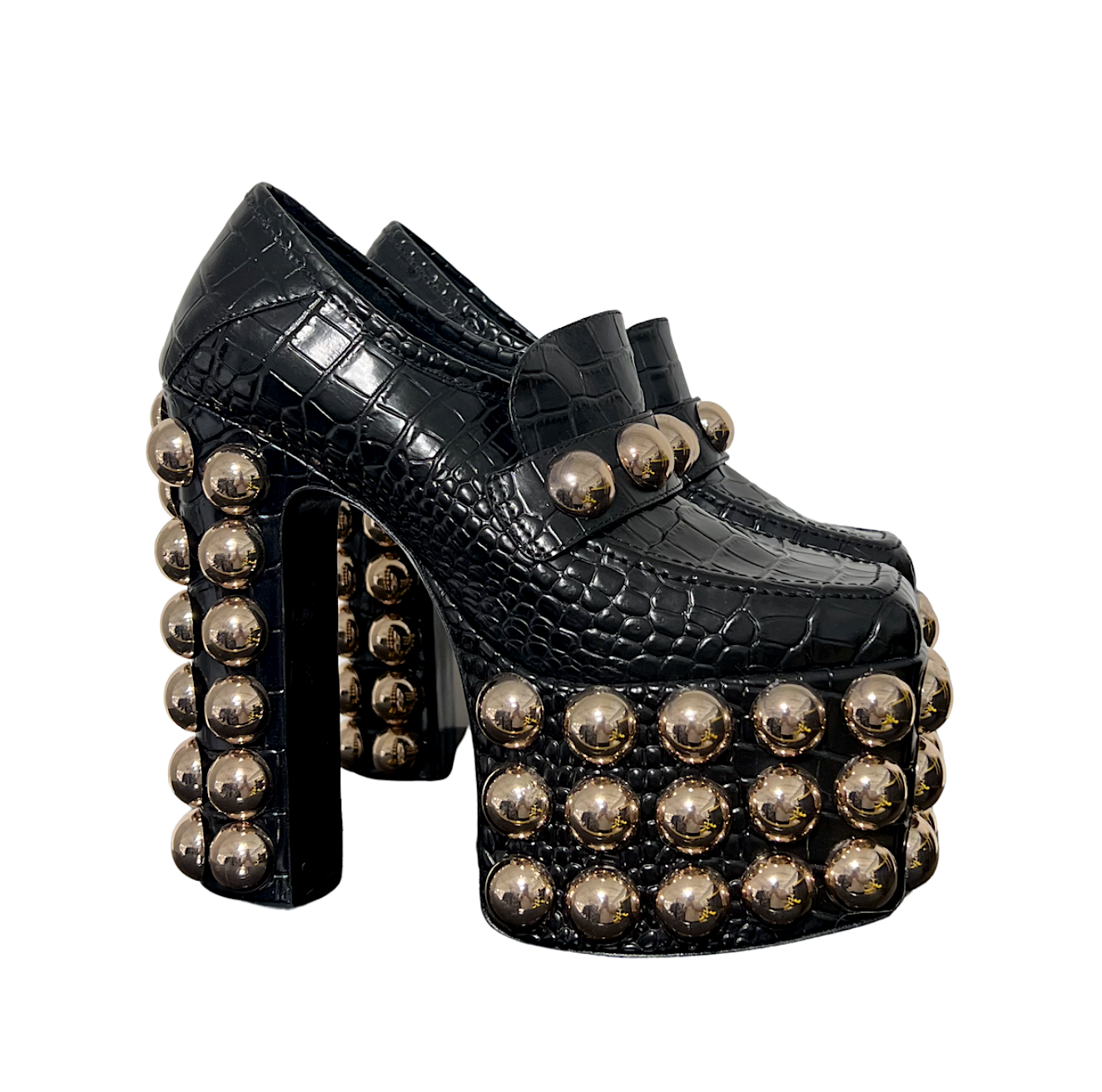 RYDER (BLACK CROC) SIZE 39