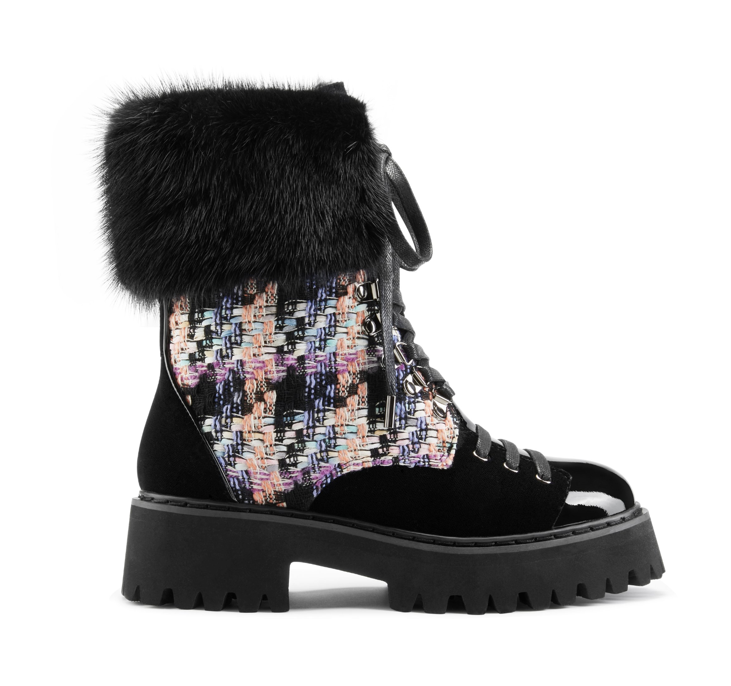 FINCH (PASTEL TWEED X MINK) - SIZE 38