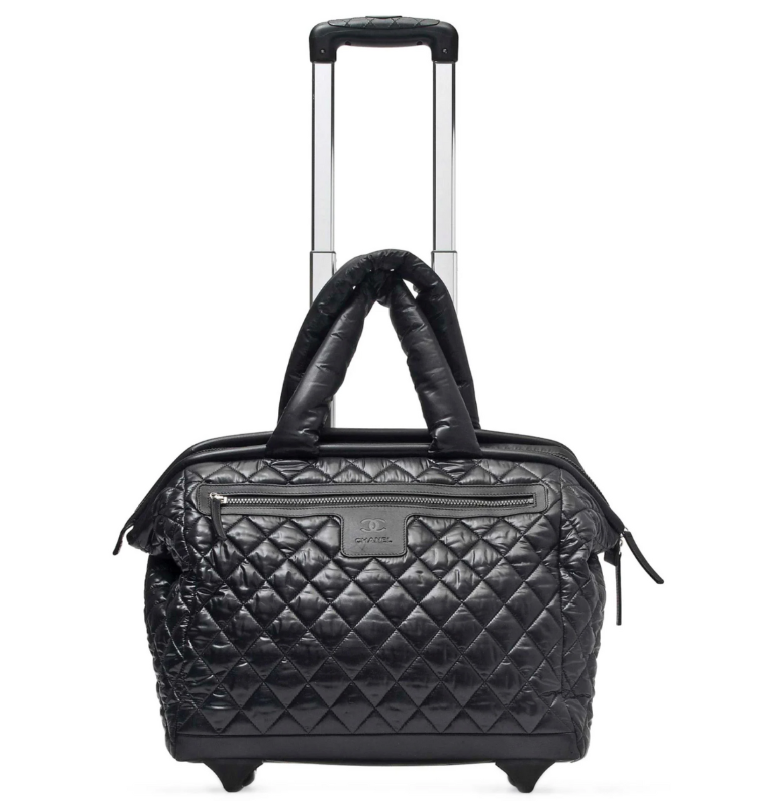 CHANEL 2012 NYLON QUILTED COCO COCOON ROLLER TROLLEY